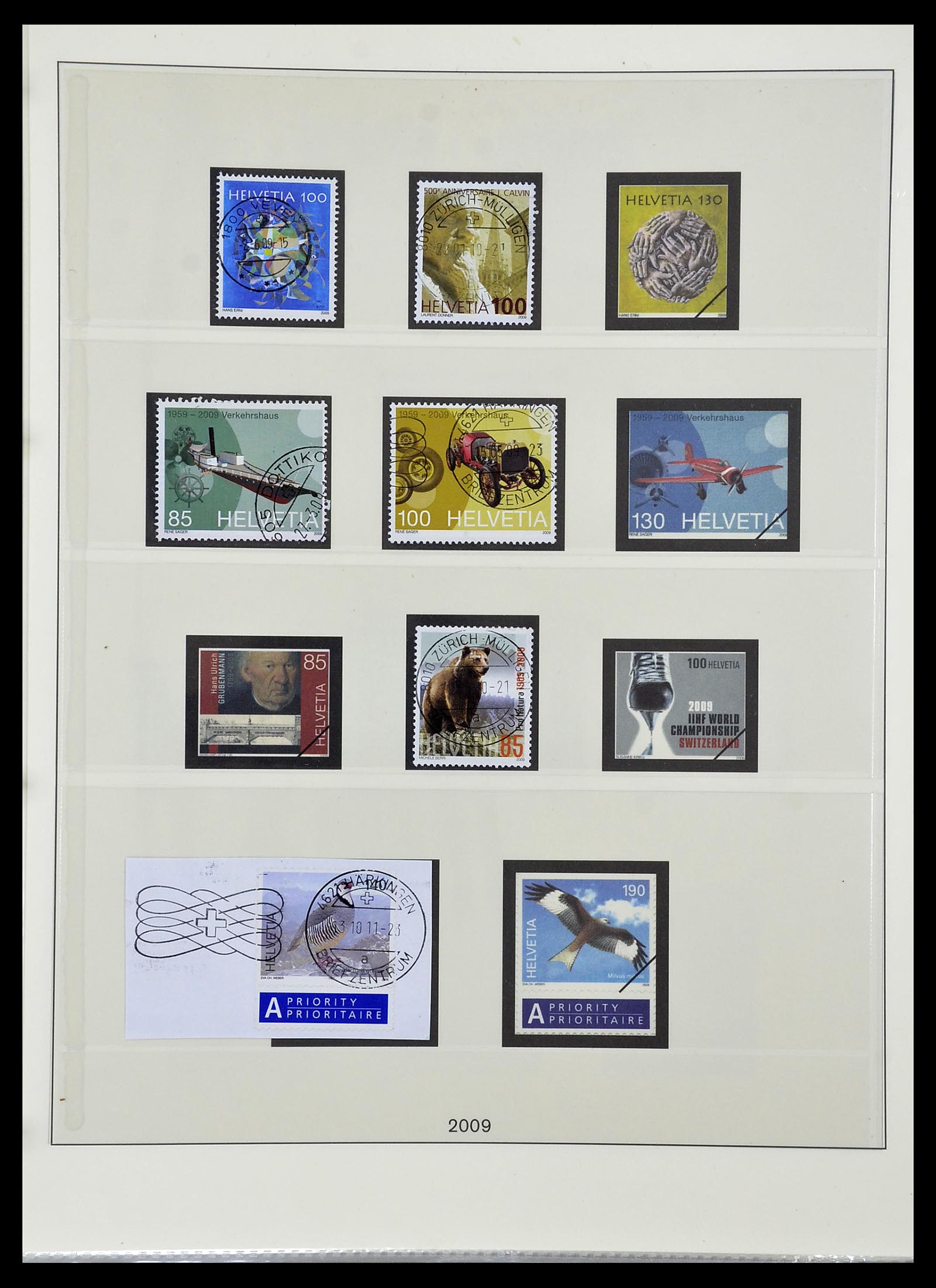 33955 265 - Stamp collection 33955 Switzerland 1850-2009.