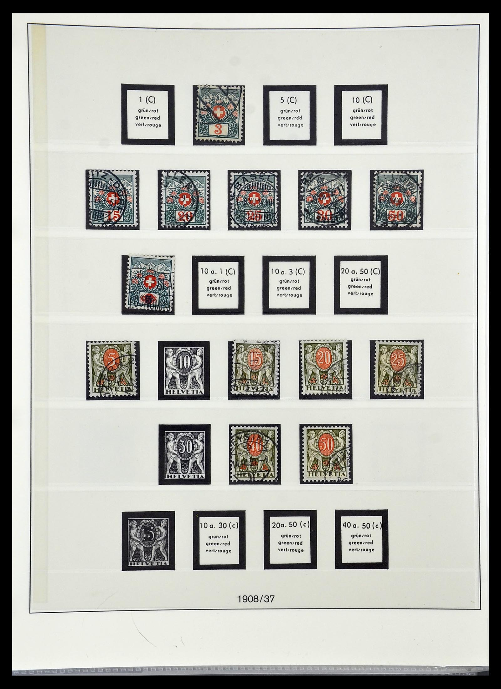 33955 272 - Stamp collection 33955 Switzerland 1850-2009.