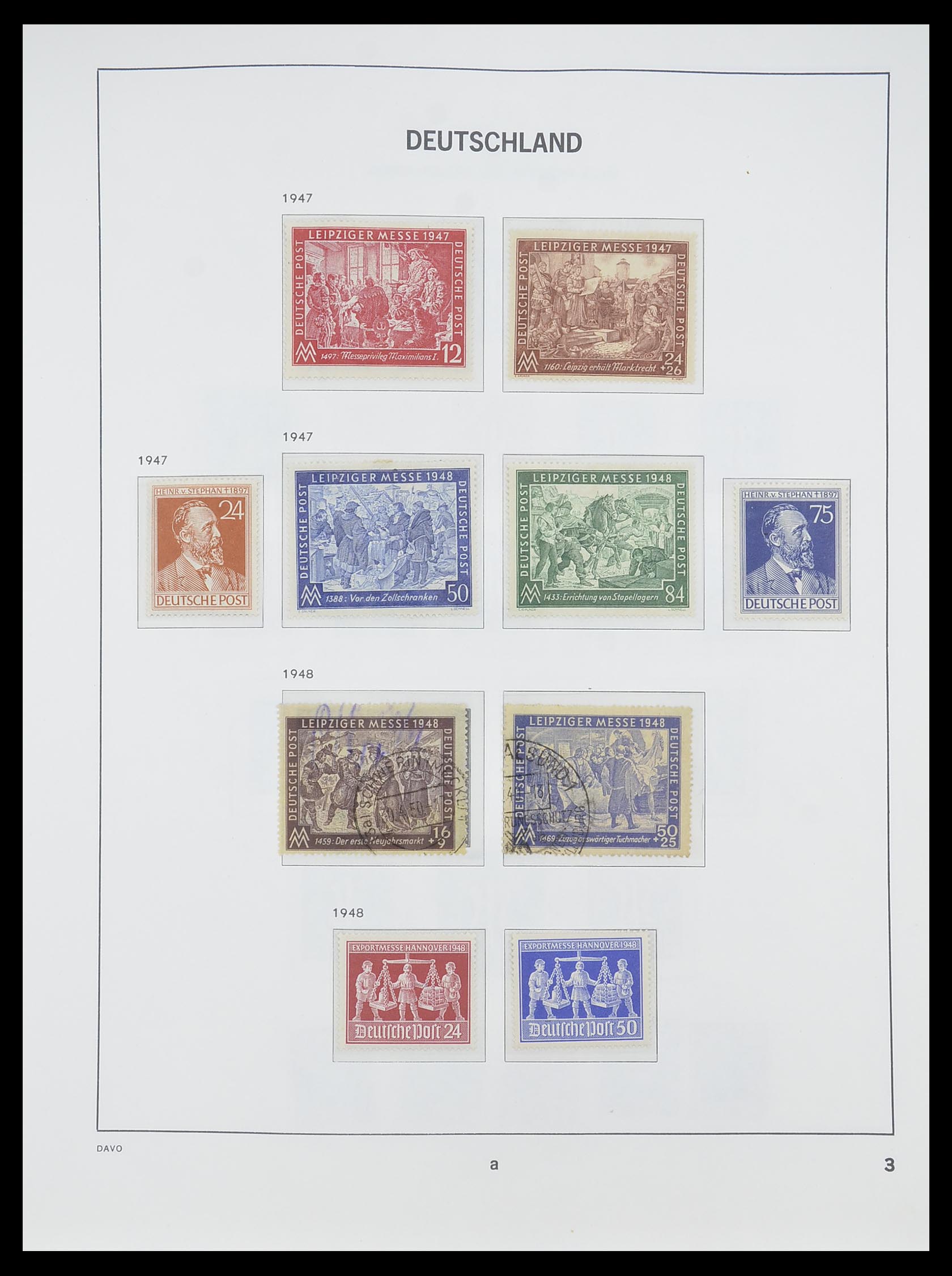33956 023 - Postzegelverzameling 33956 Duitsland 1945-1969.
