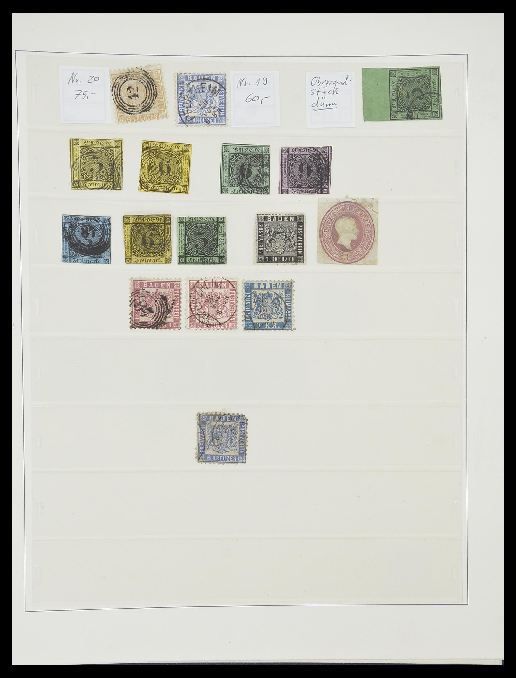 33958 028 - Stamp collection 33958 Bavaria 1849-1920.