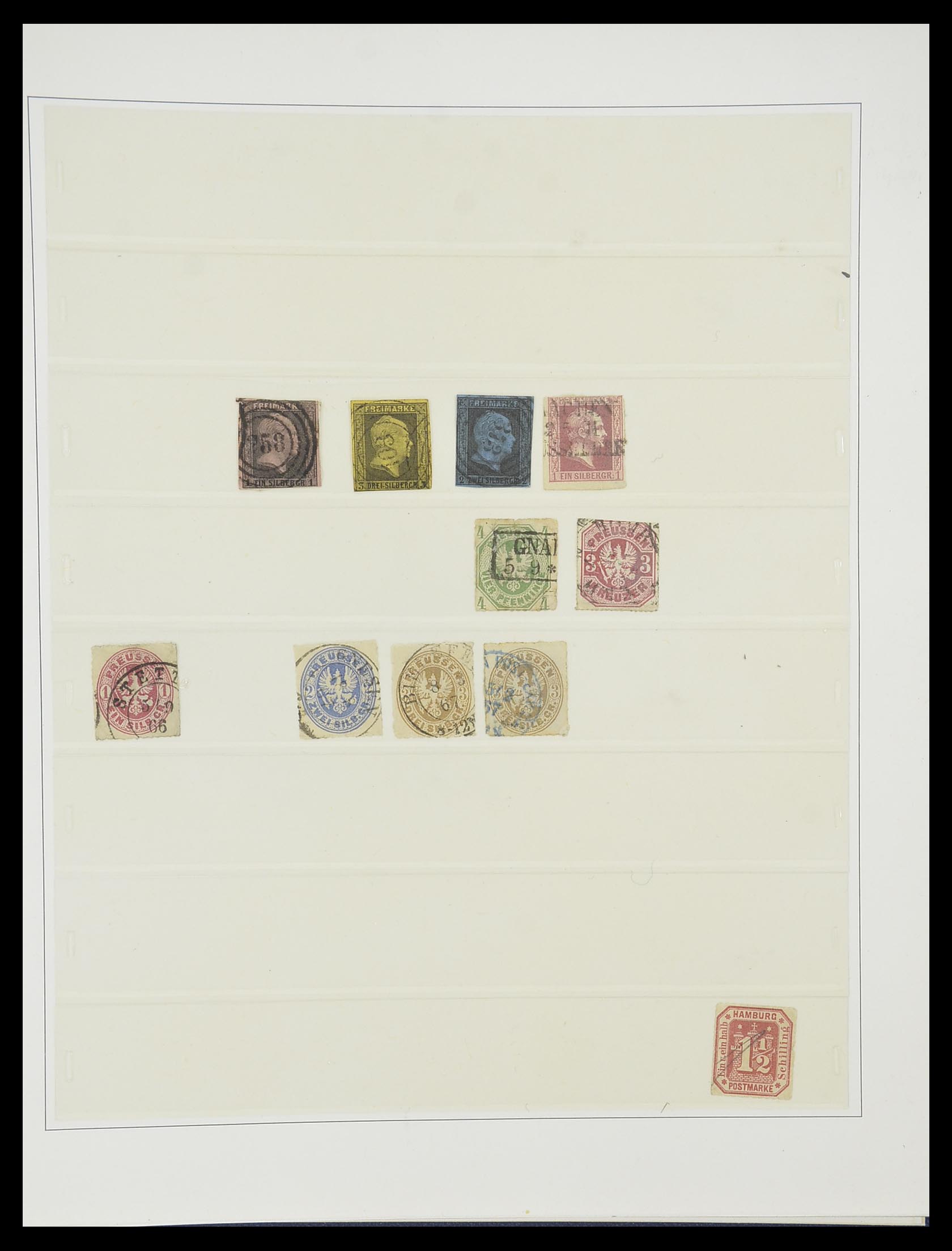 33958 029 - Postzegelverzameling 33958 Beieren 1849-1920.