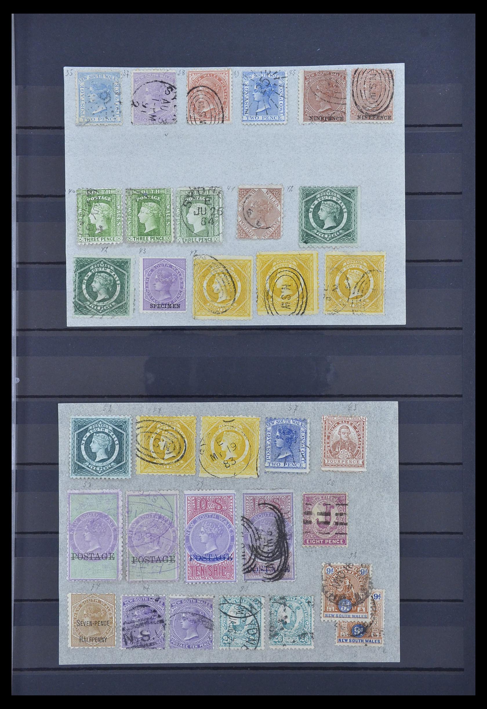 33960 003 - Stamp collection 33960 British colonies classic 1850-1920.