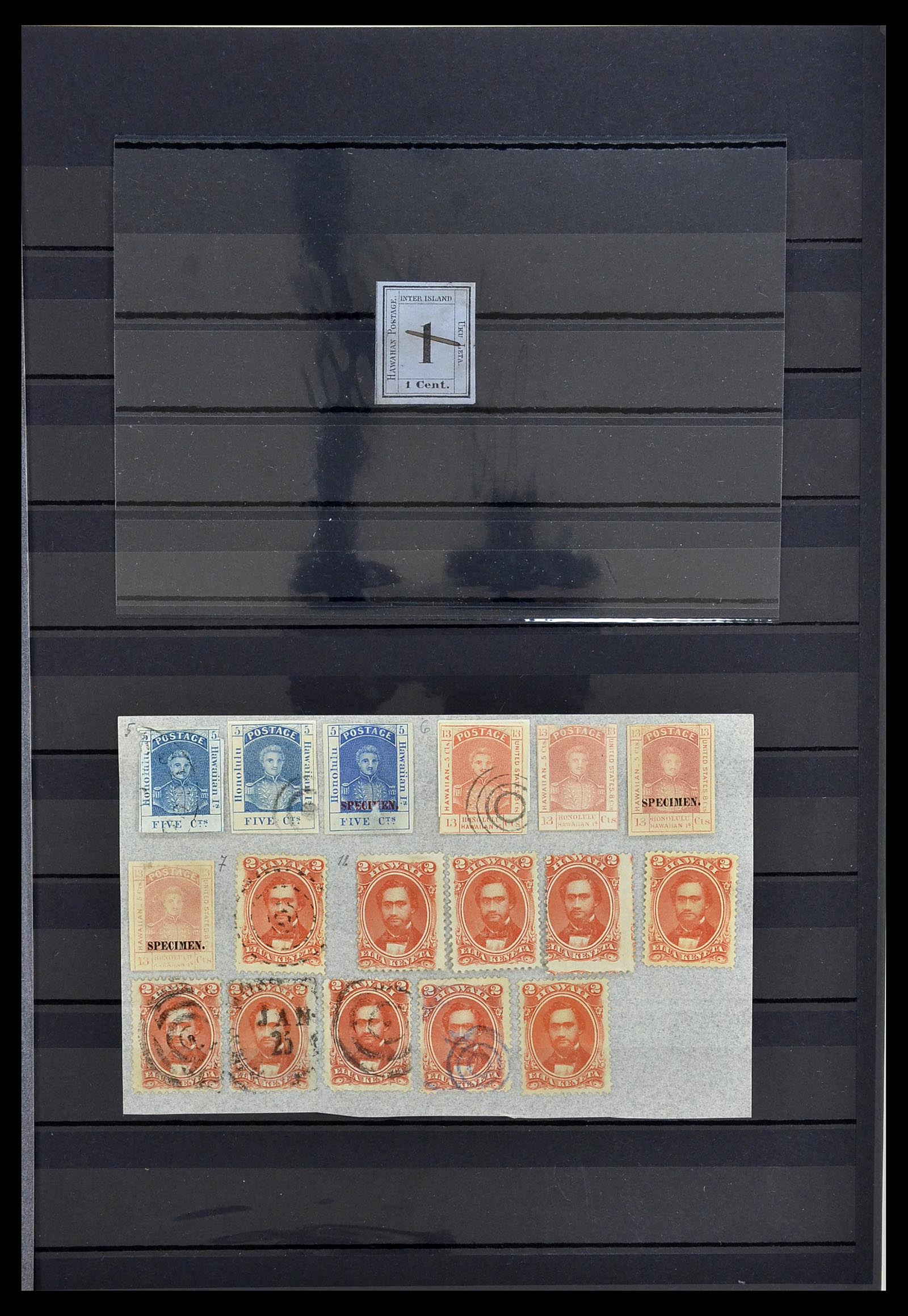 33961 001 - Postzegelverzameling 33961 Wereld klassiek 1859-1900.