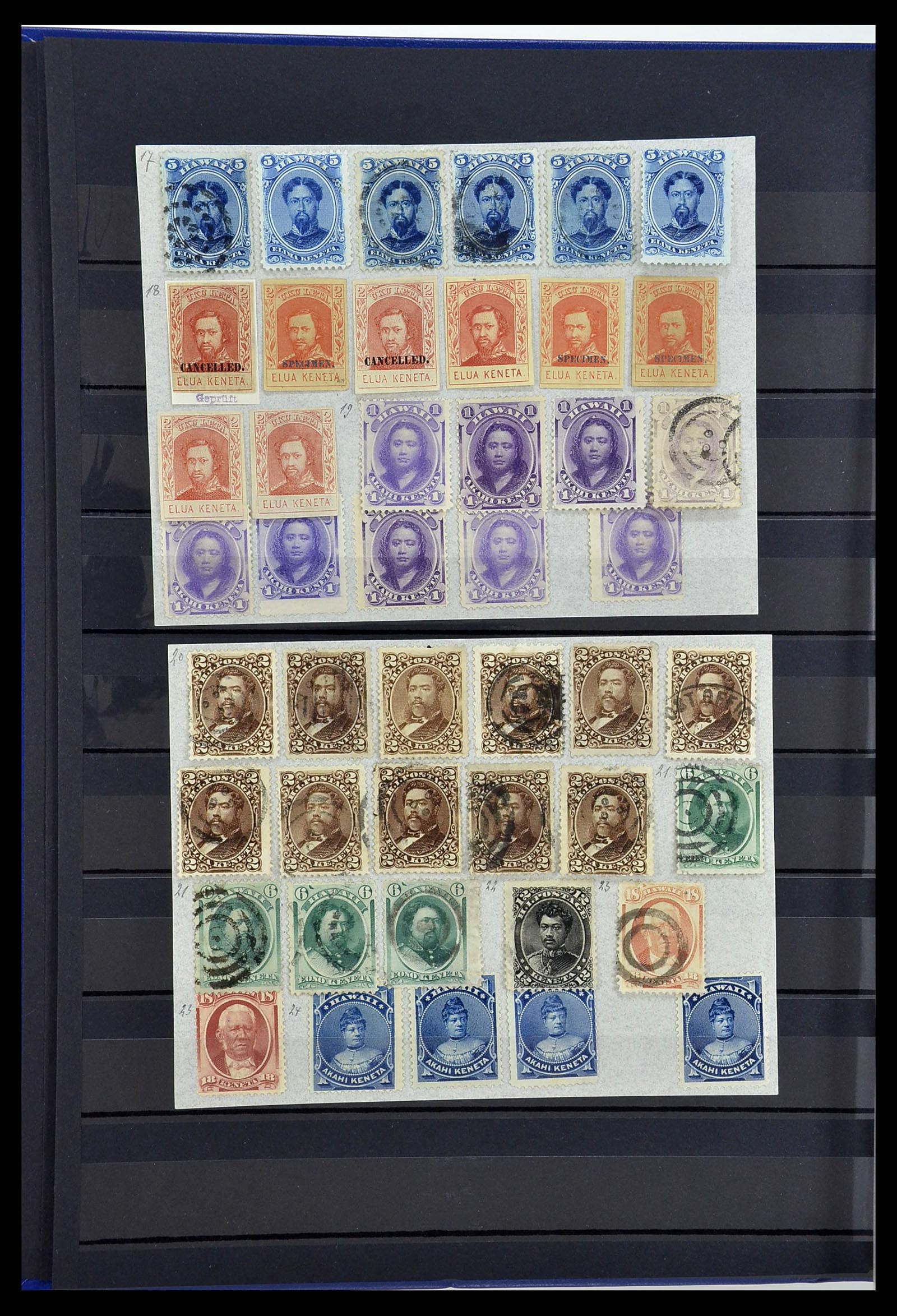 33961 002 - Postzegelverzameling 33961 Wereld klassiek 1859-1900.