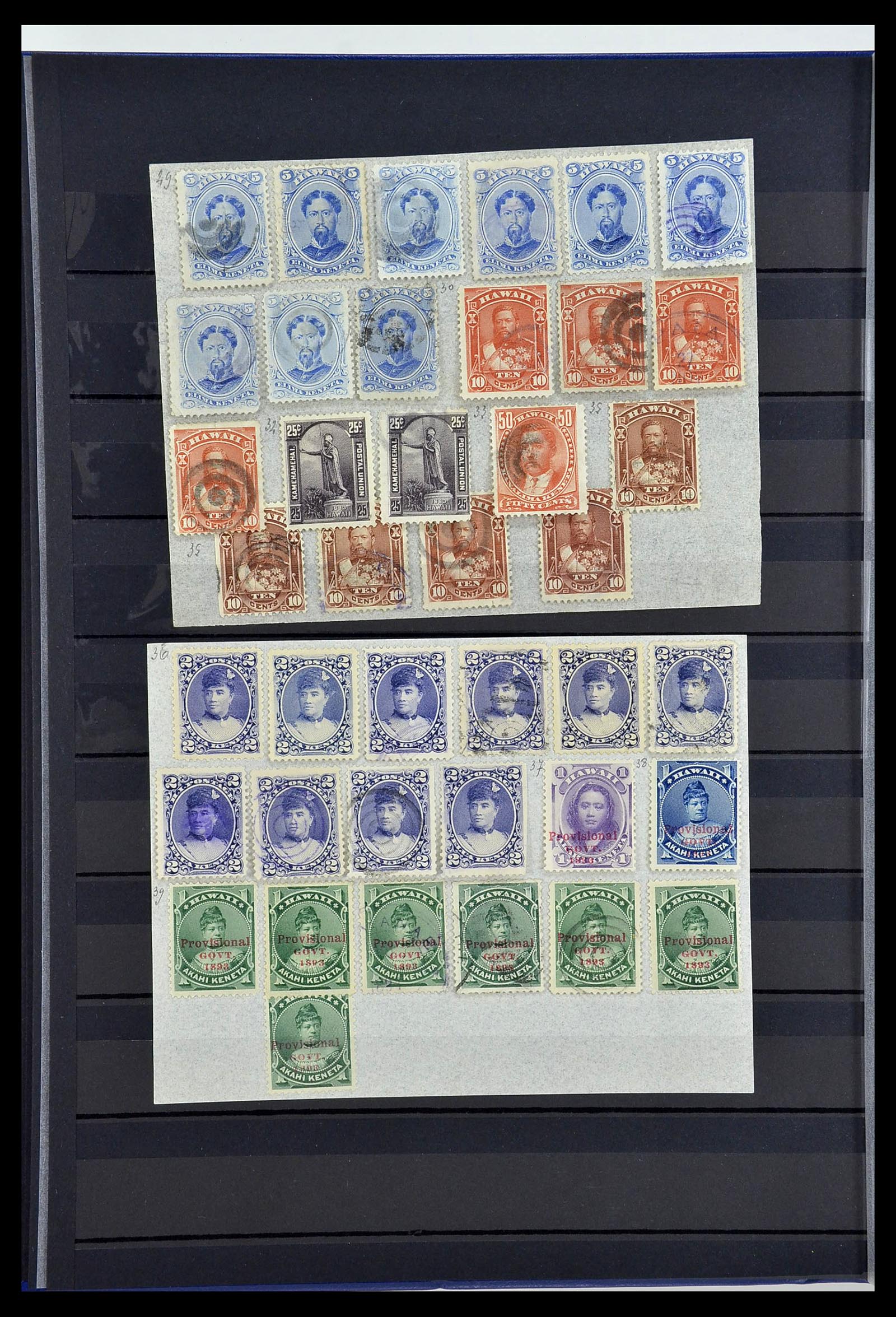 33961 004 - Postzegelverzameling 33961 Wereld klassiek 1859-1900.