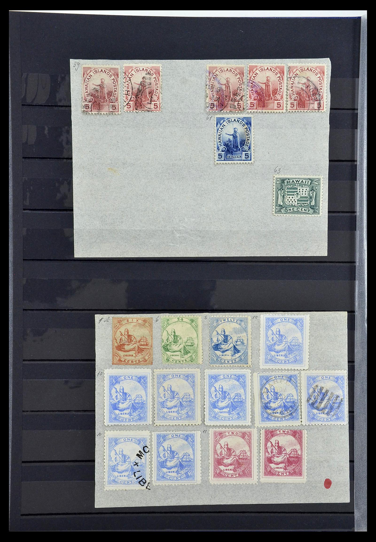 33961 006 - Postzegelverzameling 33961 Wereld klassiek 1859-1900.
