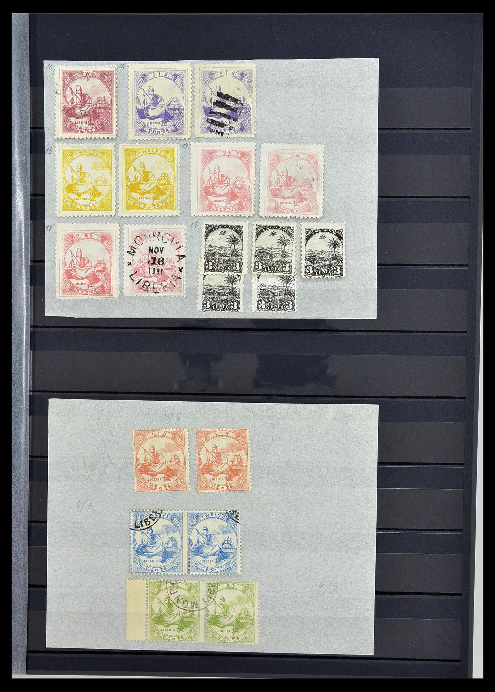 33961 007 - Postzegelverzameling 33961 Wereld klassiek 1859-1900.