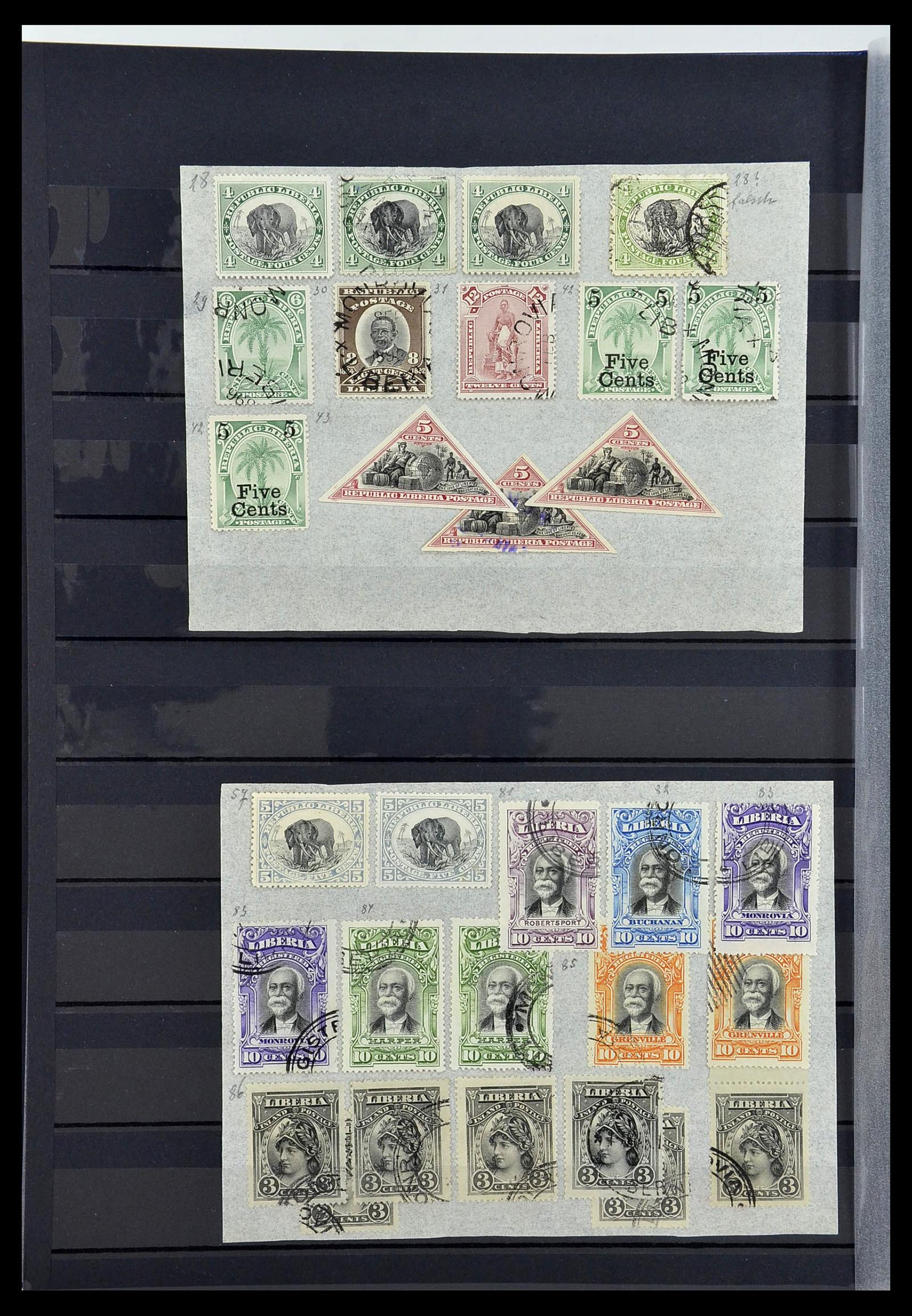 33961 008 - Postzegelverzameling 33961 Wereld klassiek 1859-1900.