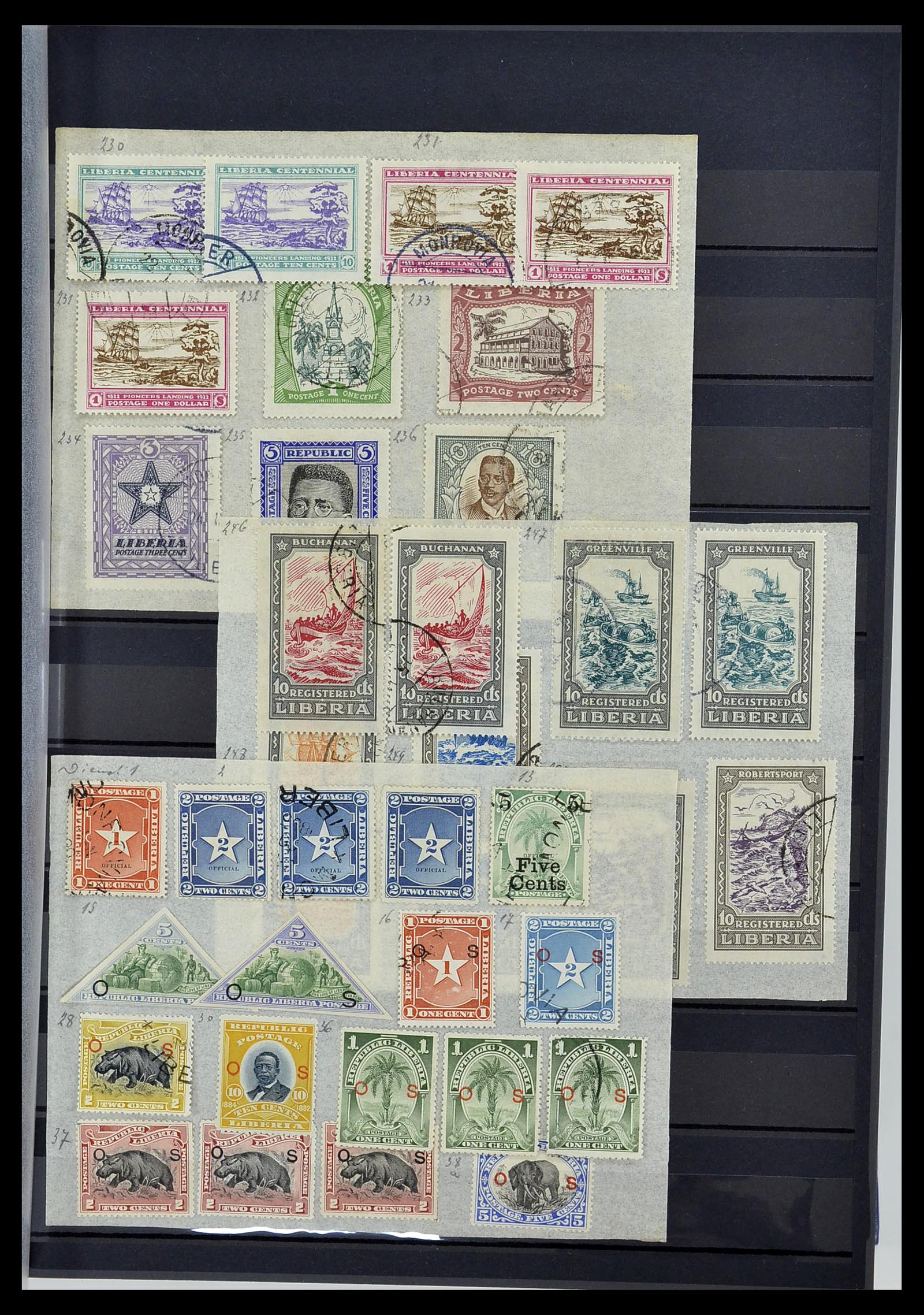 33961 011 - Postzegelverzameling 33961 Wereld klassiek 1859-1900.