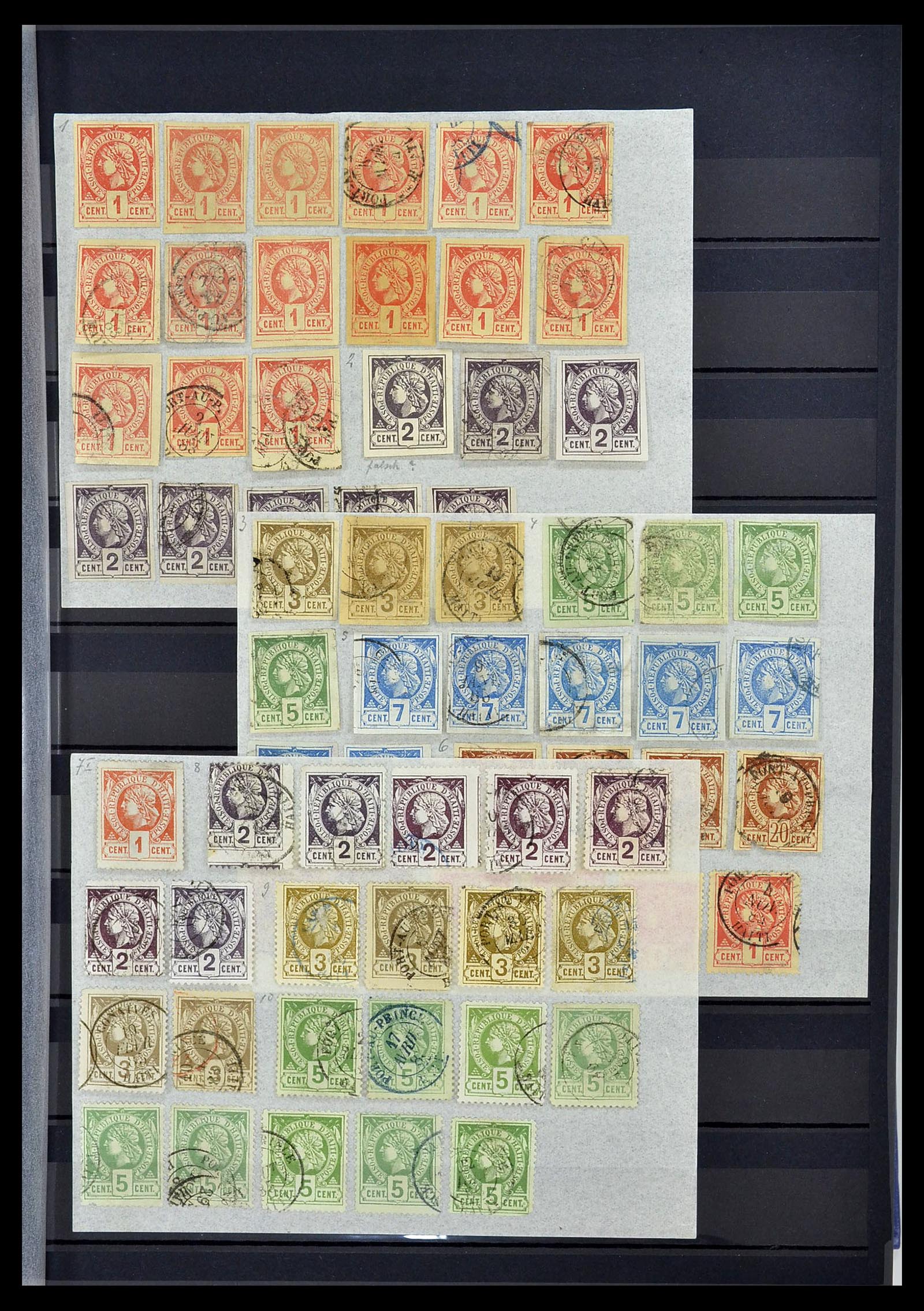 33961 013 - Postzegelverzameling 33961 Wereld klassiek 1859-1900.