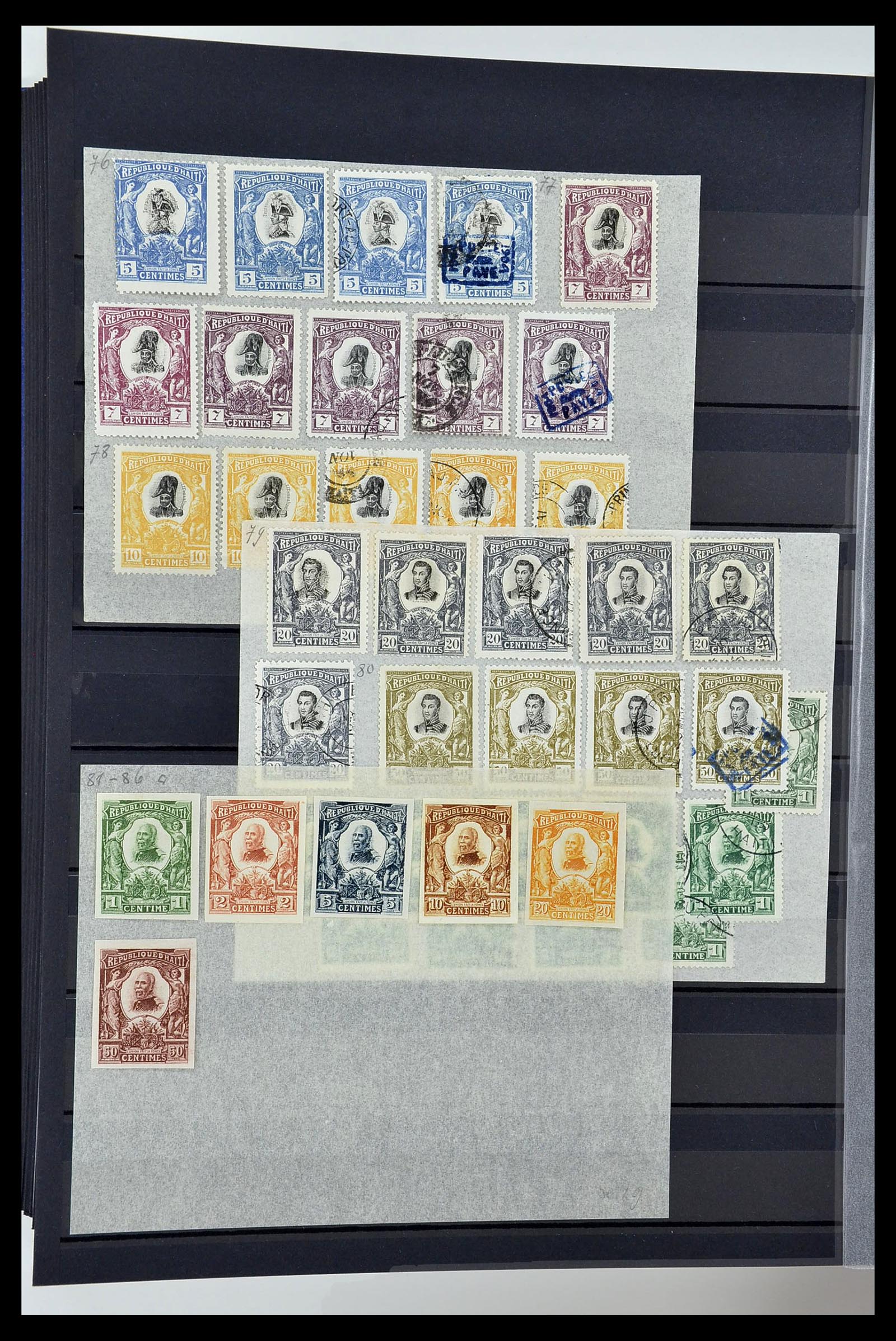 33961 022 - Postzegelverzameling 33961 Wereld klassiek 1859-1900.