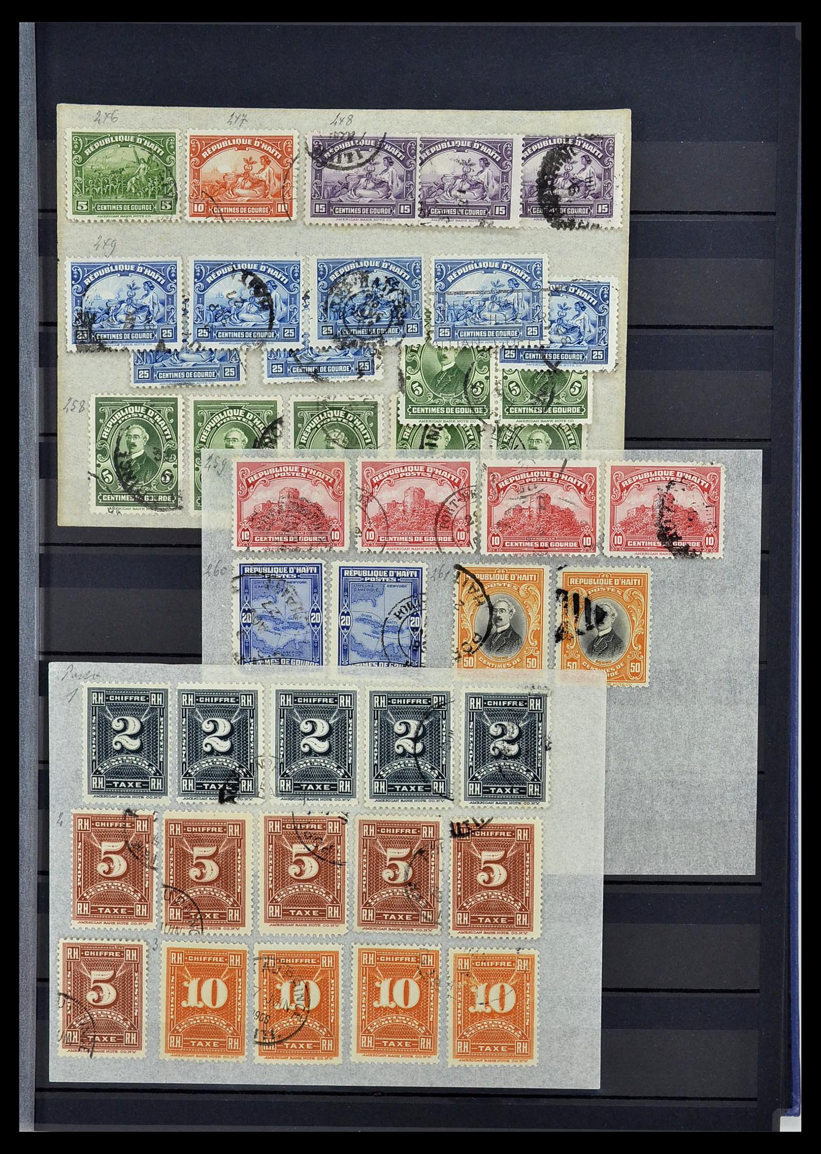 33961 025 - Postzegelverzameling 33961 Wereld klassiek 1859-1900.