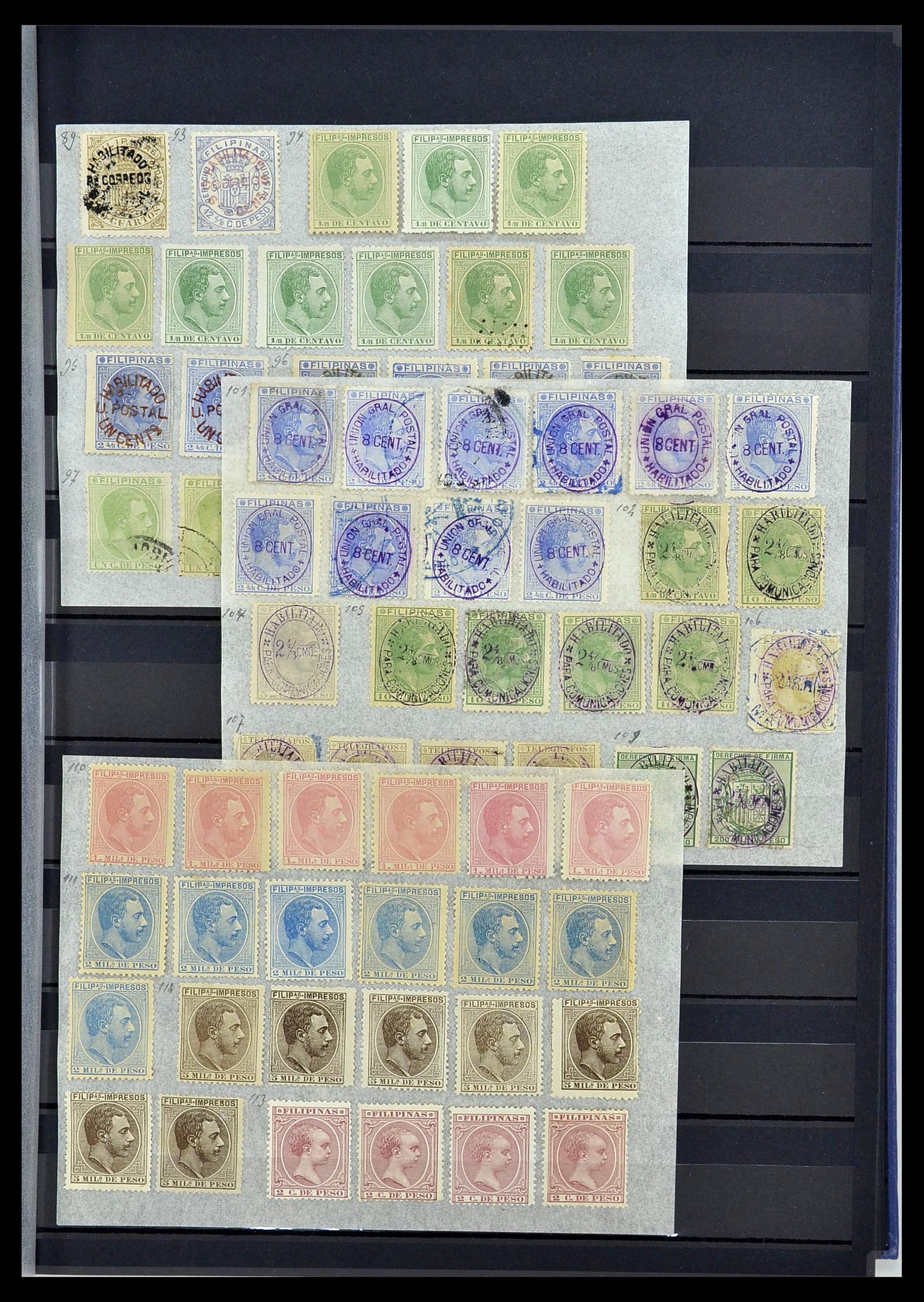 33961 027 - Postzegelverzameling 33961 Wereld klassiek 1859-1900.