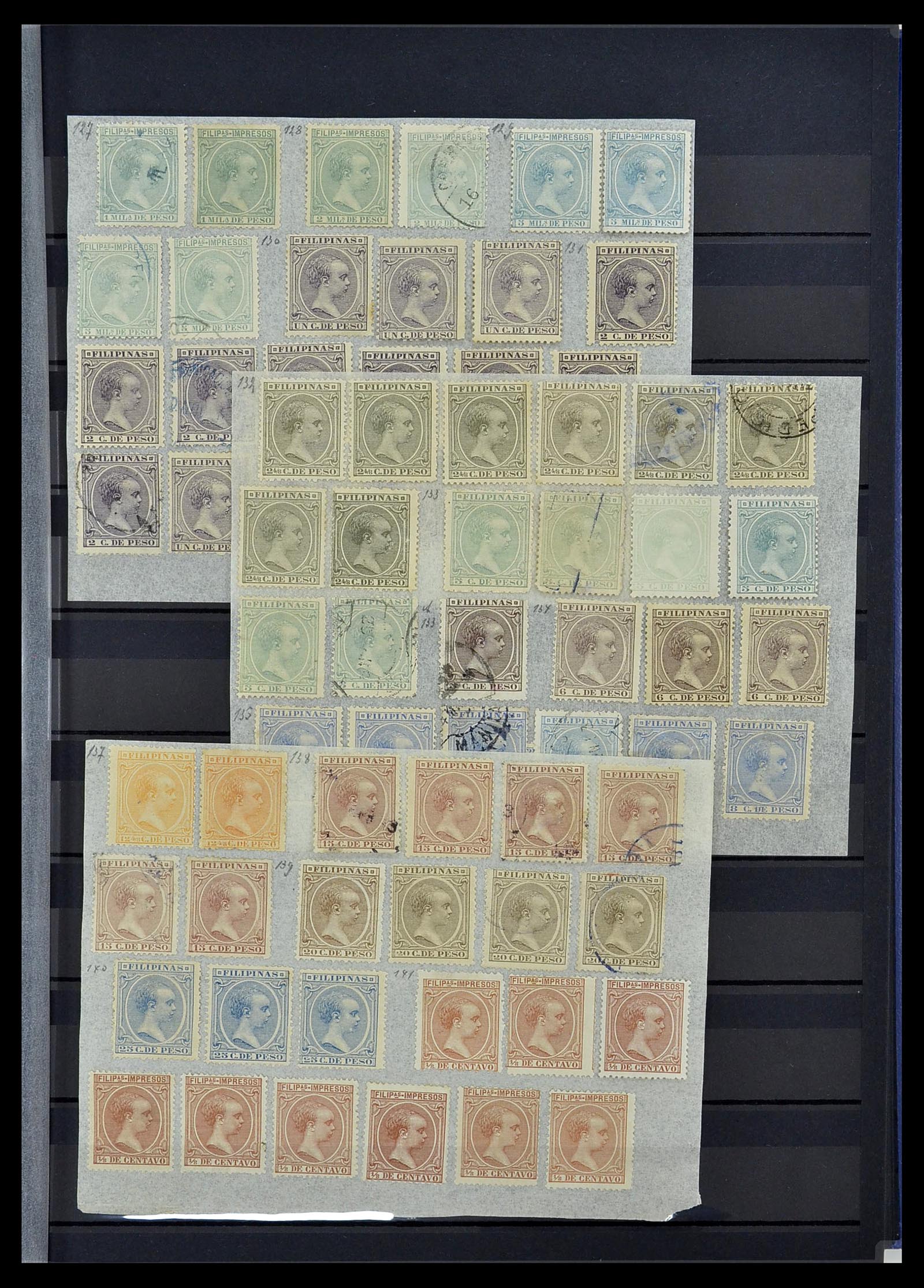 33961 029 - Postzegelverzameling 33961 Wereld klassiek 1859-1900.