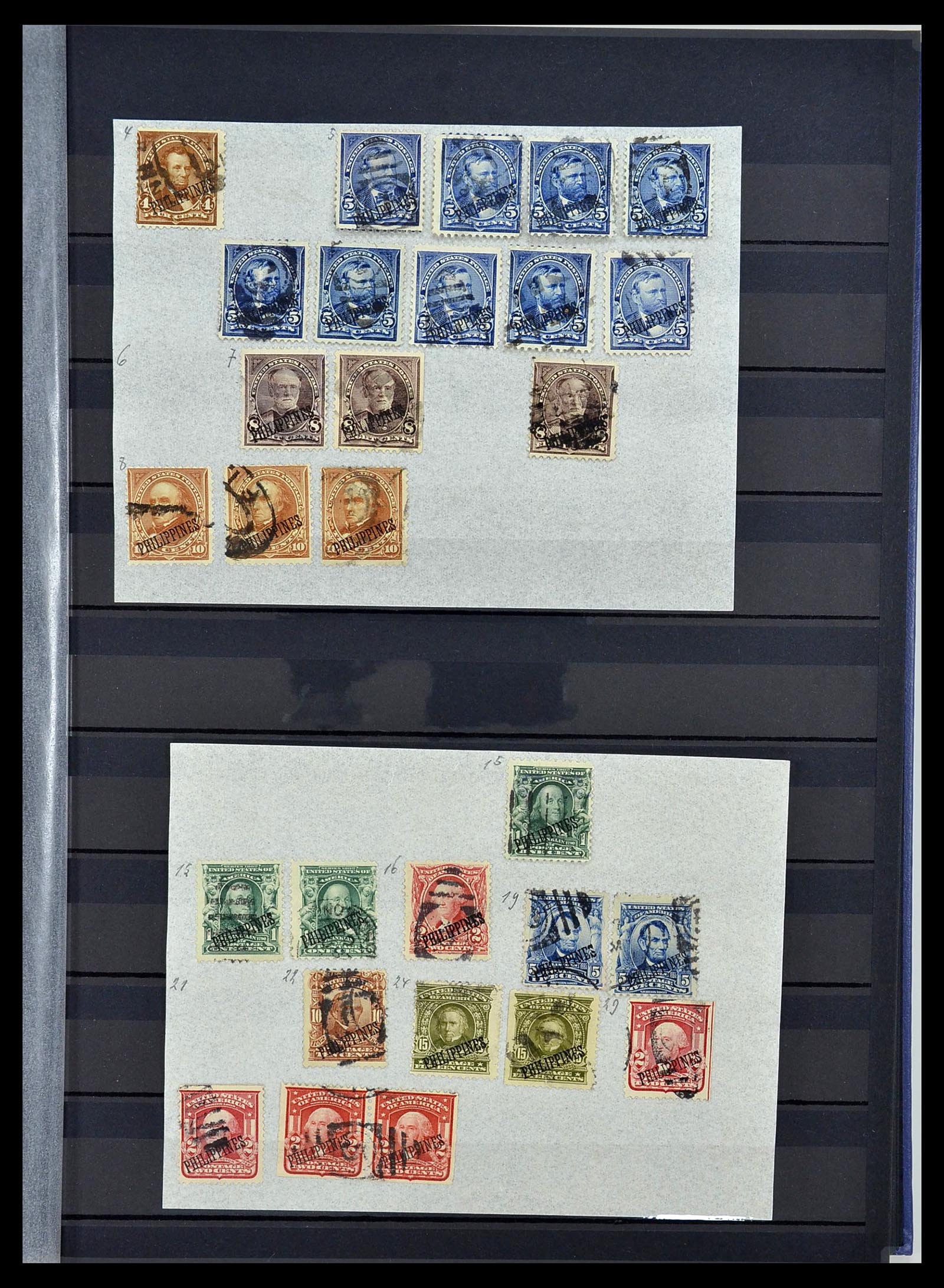 33961 032 - Postzegelverzameling 33961 Wereld klassiek 1859-1900.