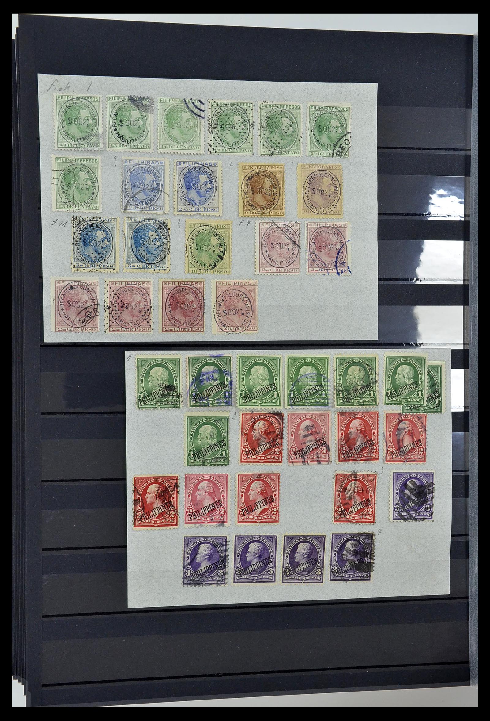 33961 033 - Postzegelverzameling 33961 Wereld klassiek 1859-1900.