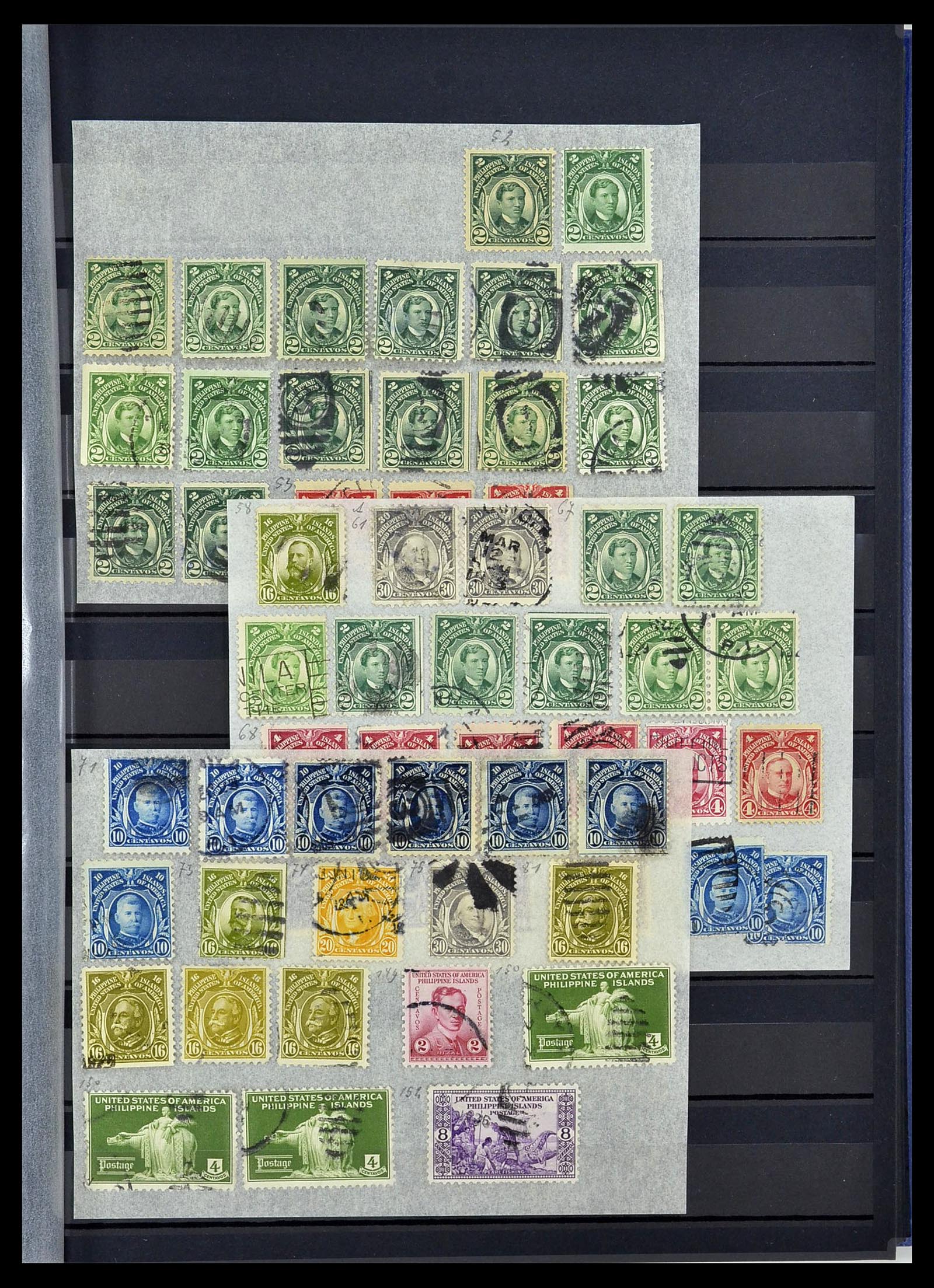 33961 035 - Postzegelverzameling 33961 Wereld klassiek 1859-1900.