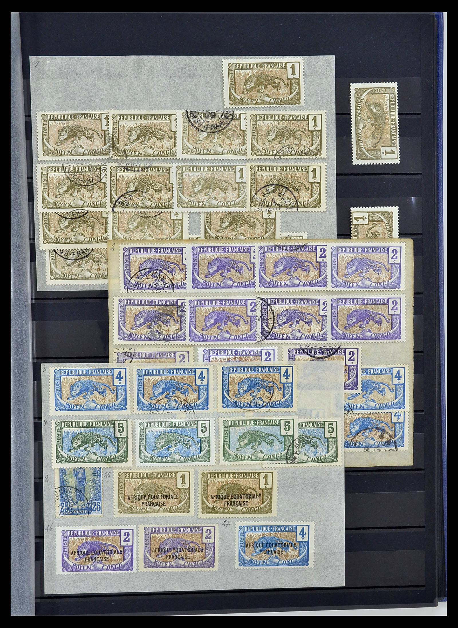 33961 039 - Postzegelverzameling 33961 Wereld klassiek 1859-1900.