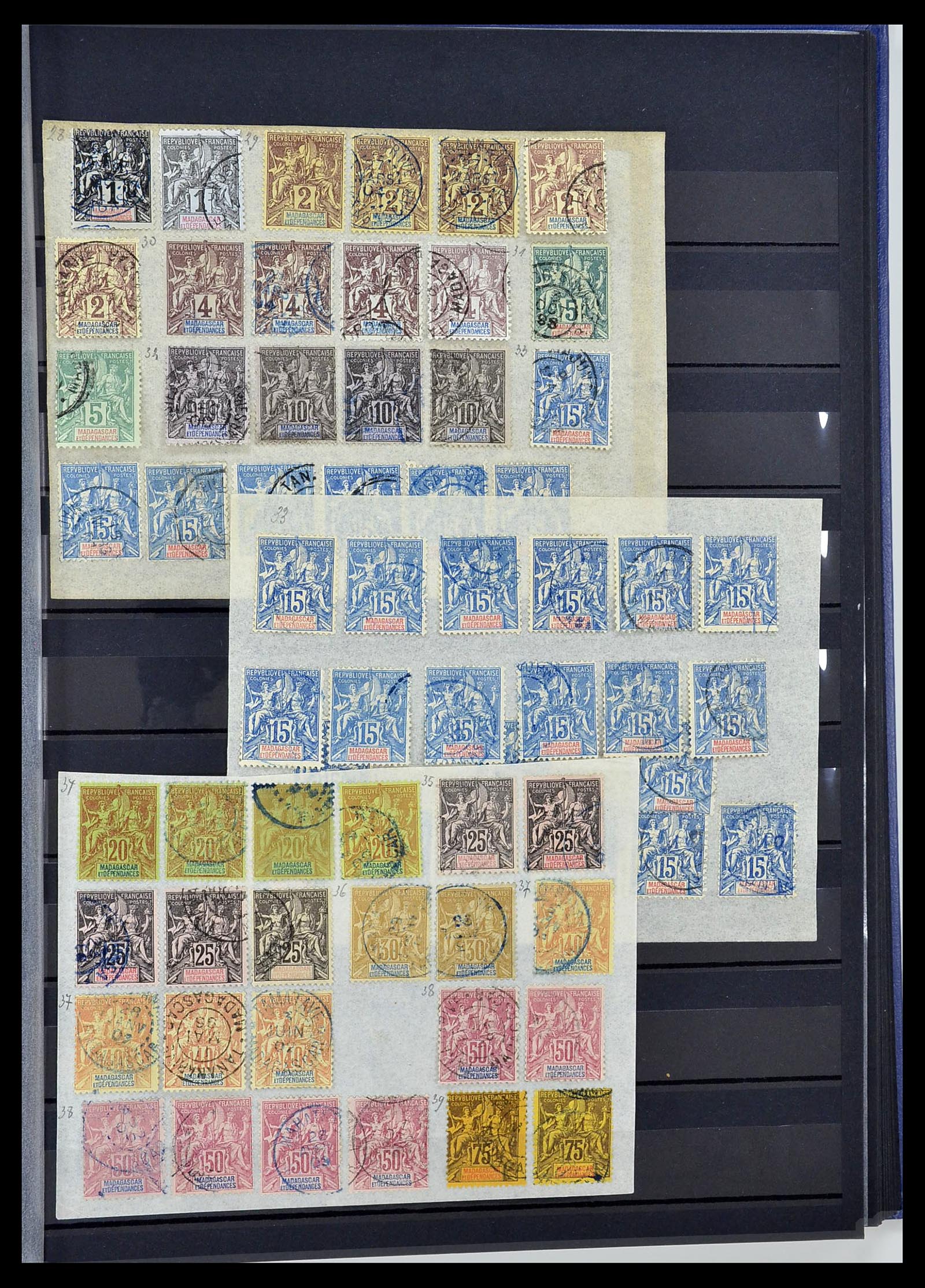 33961 043 - Postzegelverzameling 33961 Wereld klassiek 1859-1900.