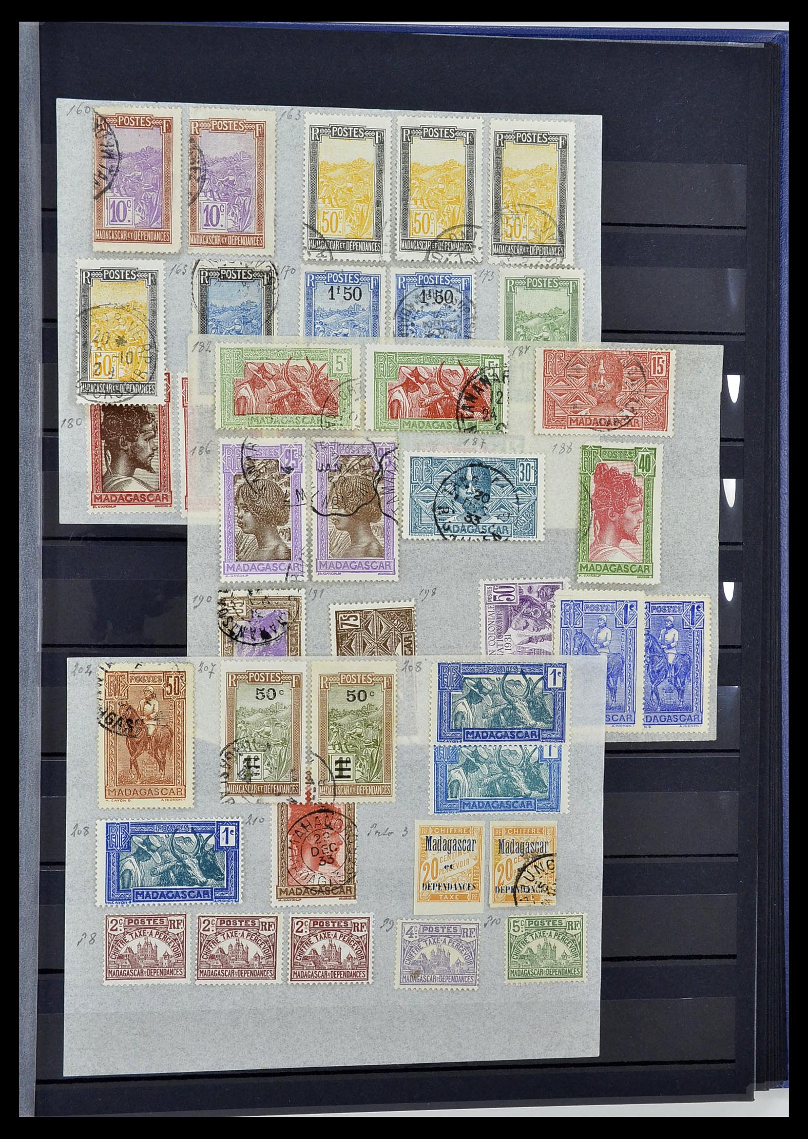 33961 047 - Postzegelverzameling 33961 Wereld klassiek 1859-1900.