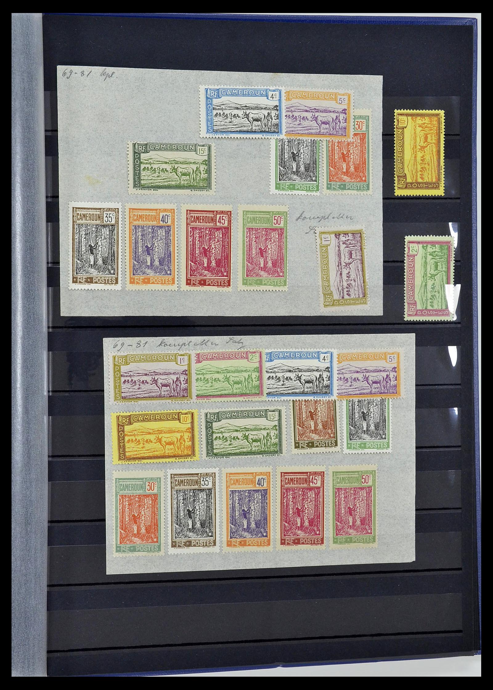 33961 055 - Postzegelverzameling 33961 Wereld klassiek 1859-1900.