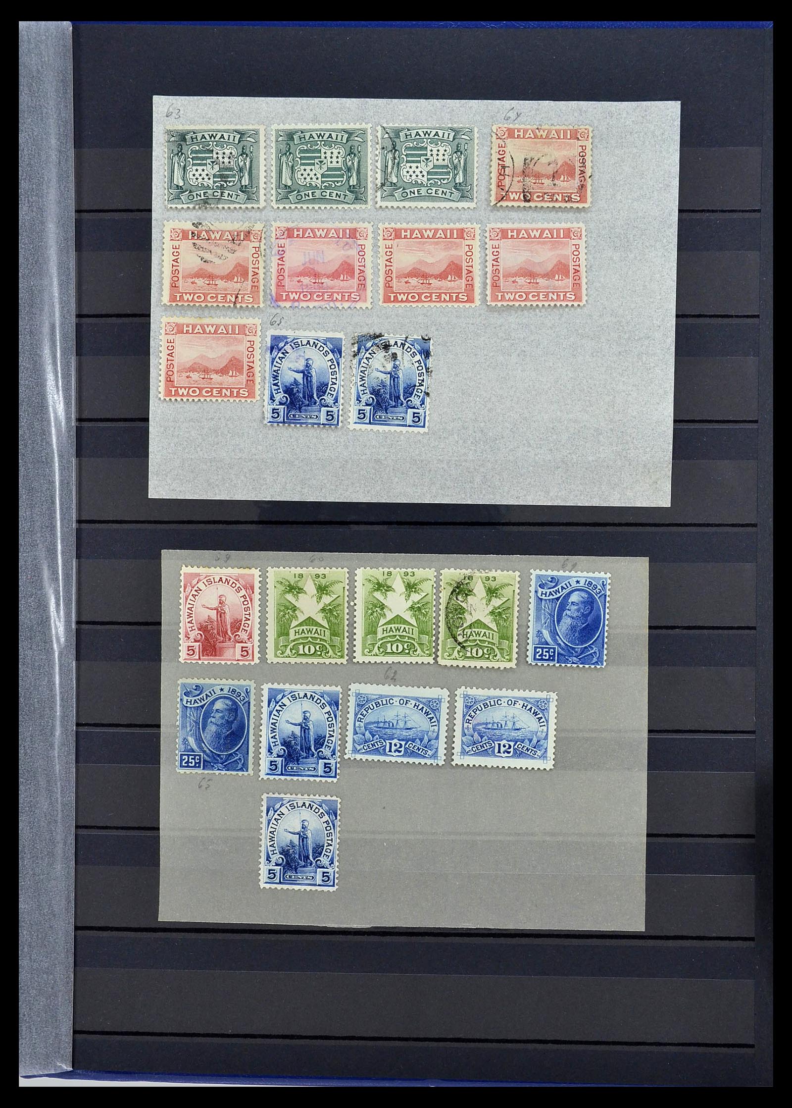 33961 059 - Postzegelverzameling 33961 Wereld klassiek 1859-1900.