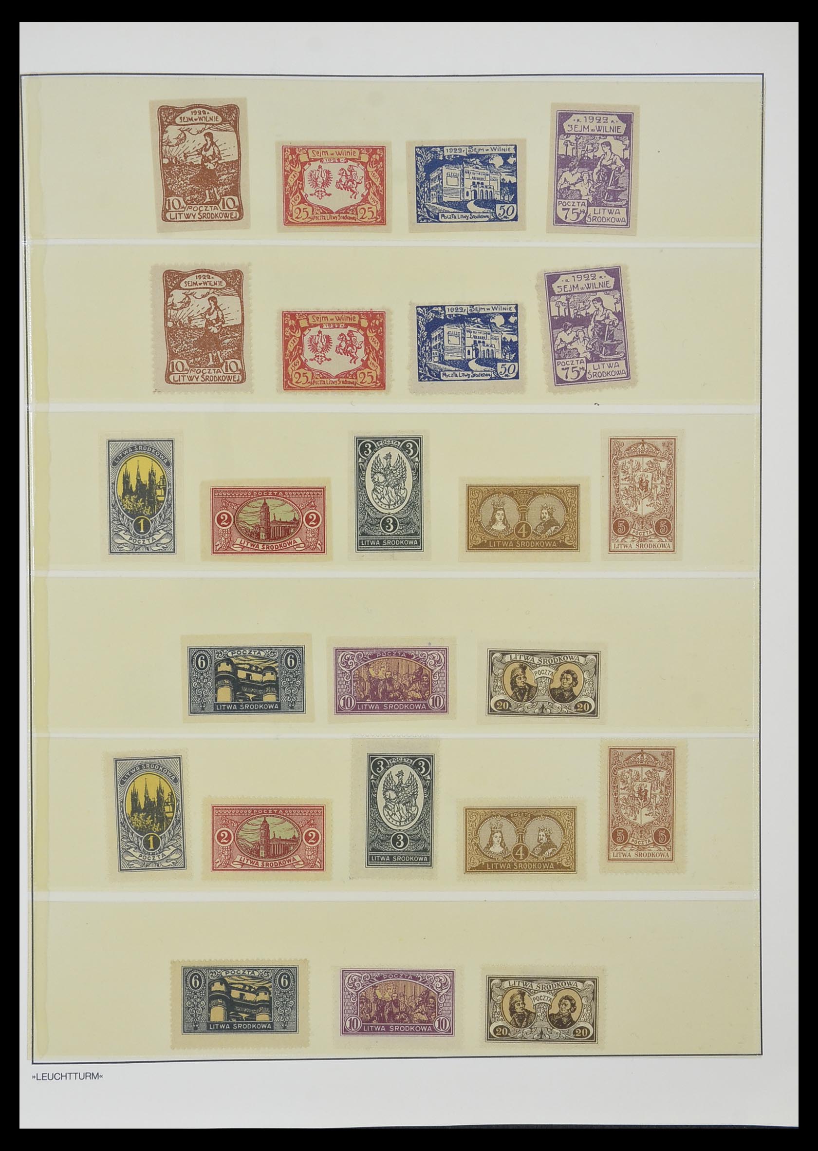 33963 016 - Postzegelverzameling 33963 Oost Europa 1860-1992.