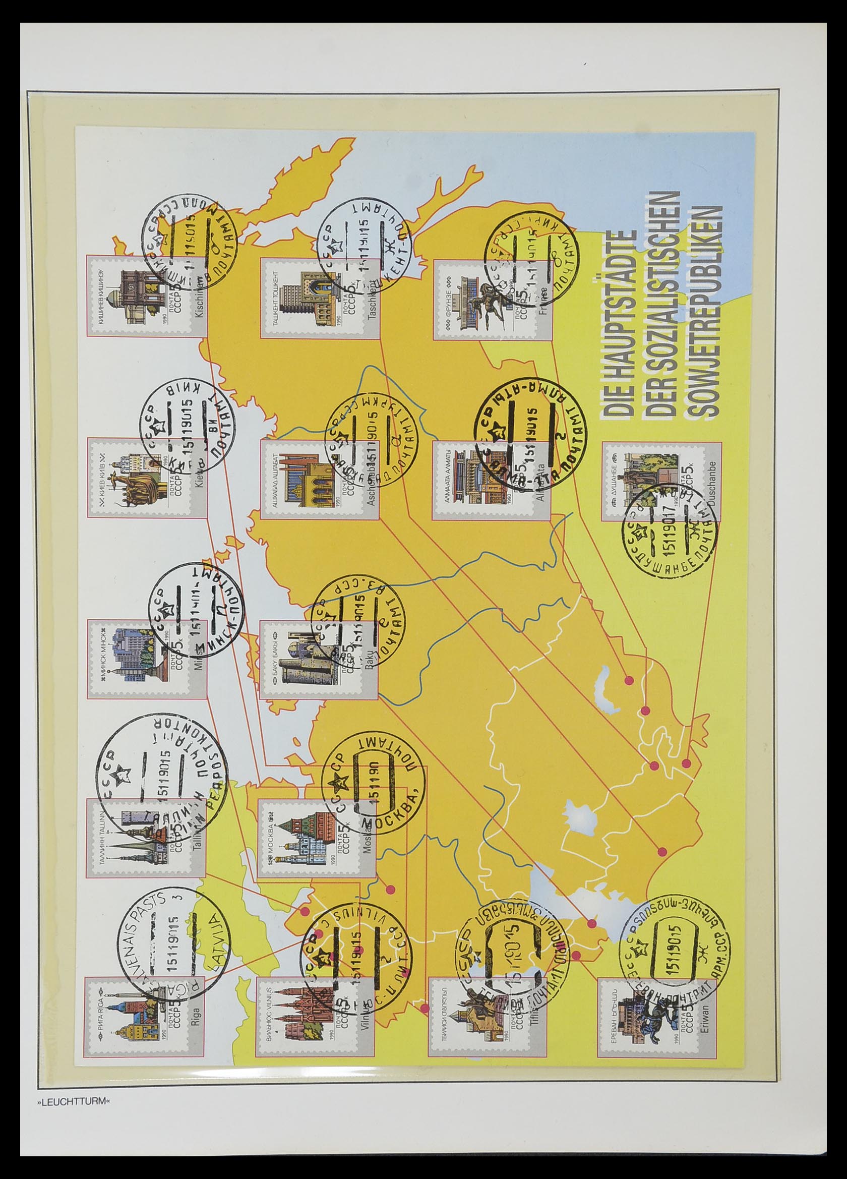 33963 043 - Stamp collection 33963 Eastern Europe 1860-1992.