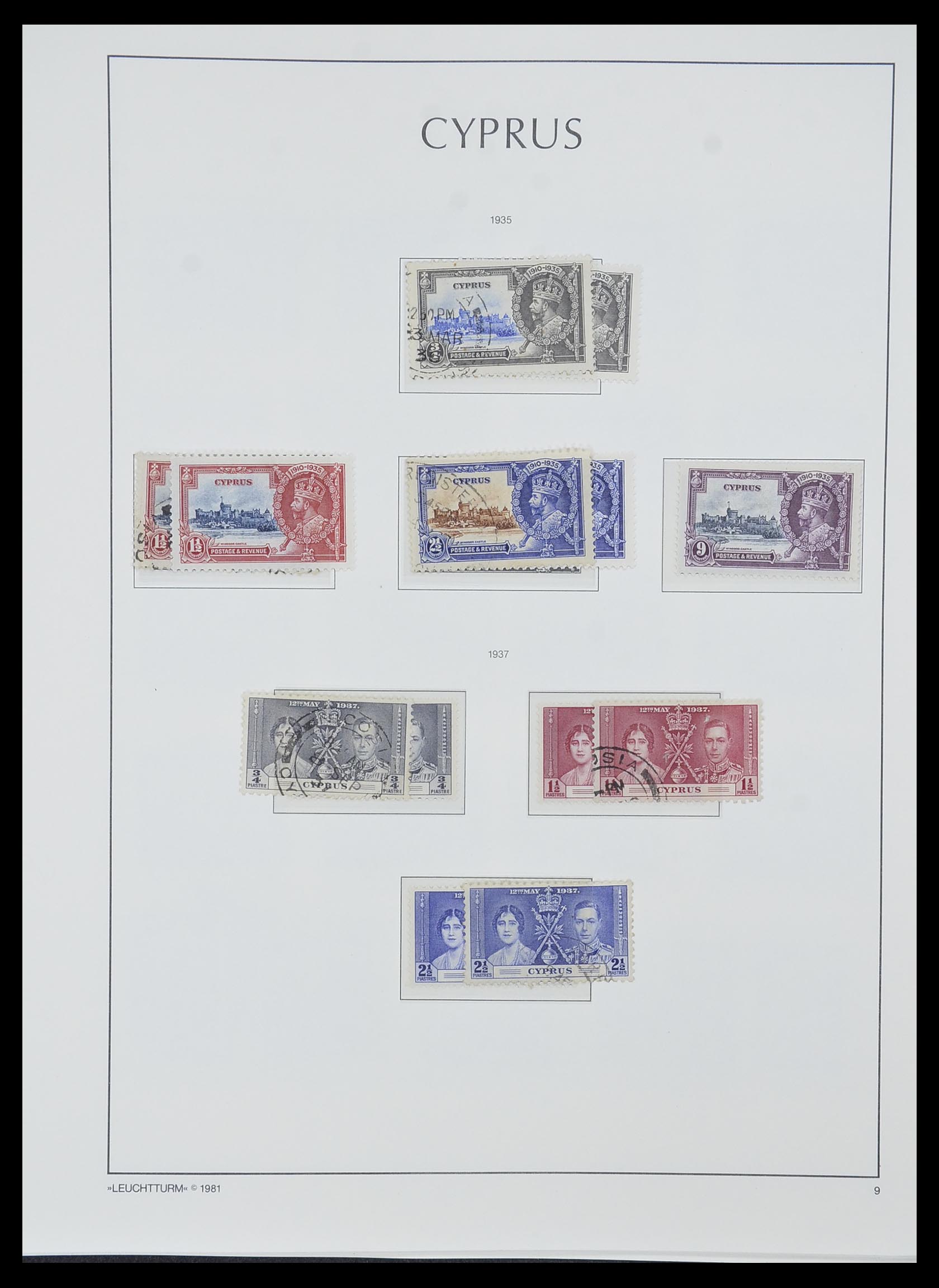 33967 011 - Postzegelverzameling 33967 Cyprus 1880-2004.