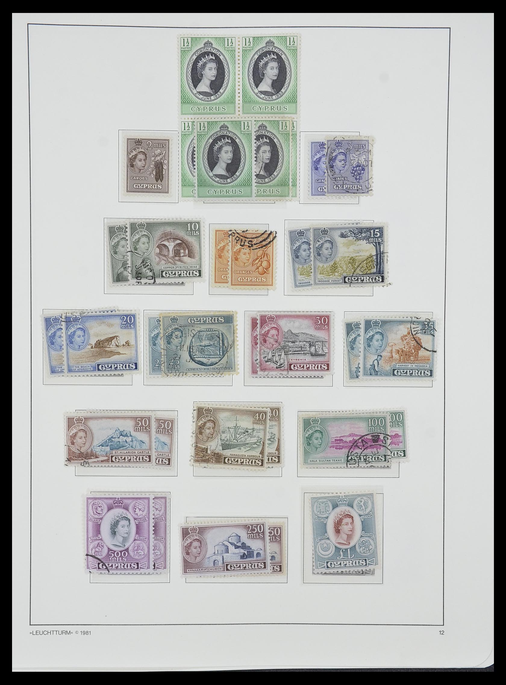 33967 016 - Postzegelverzameling 33967 Cyprus 1880-2004.