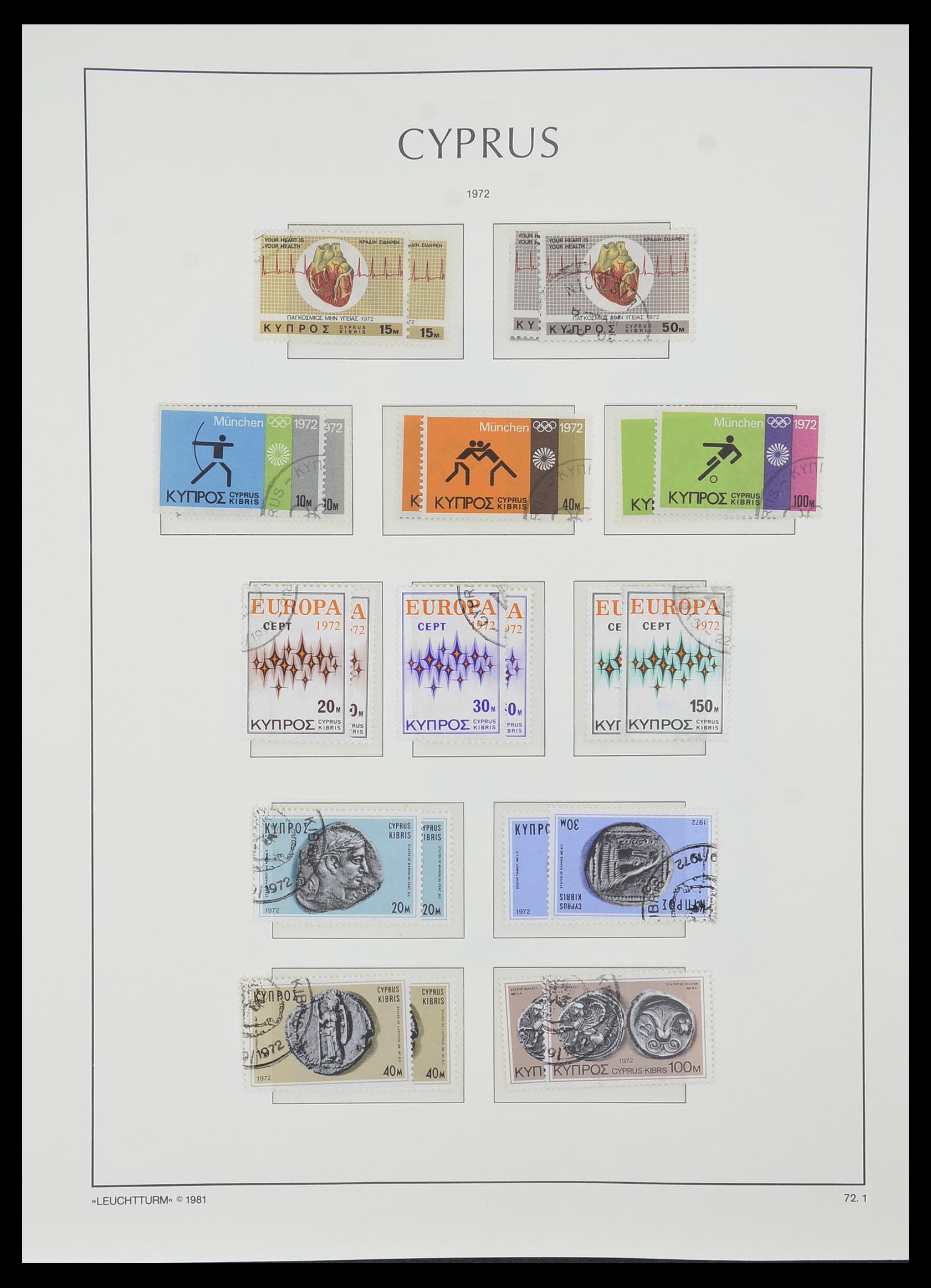33967 041 - Postzegelverzameling 33967 Cyprus 1880-2004.