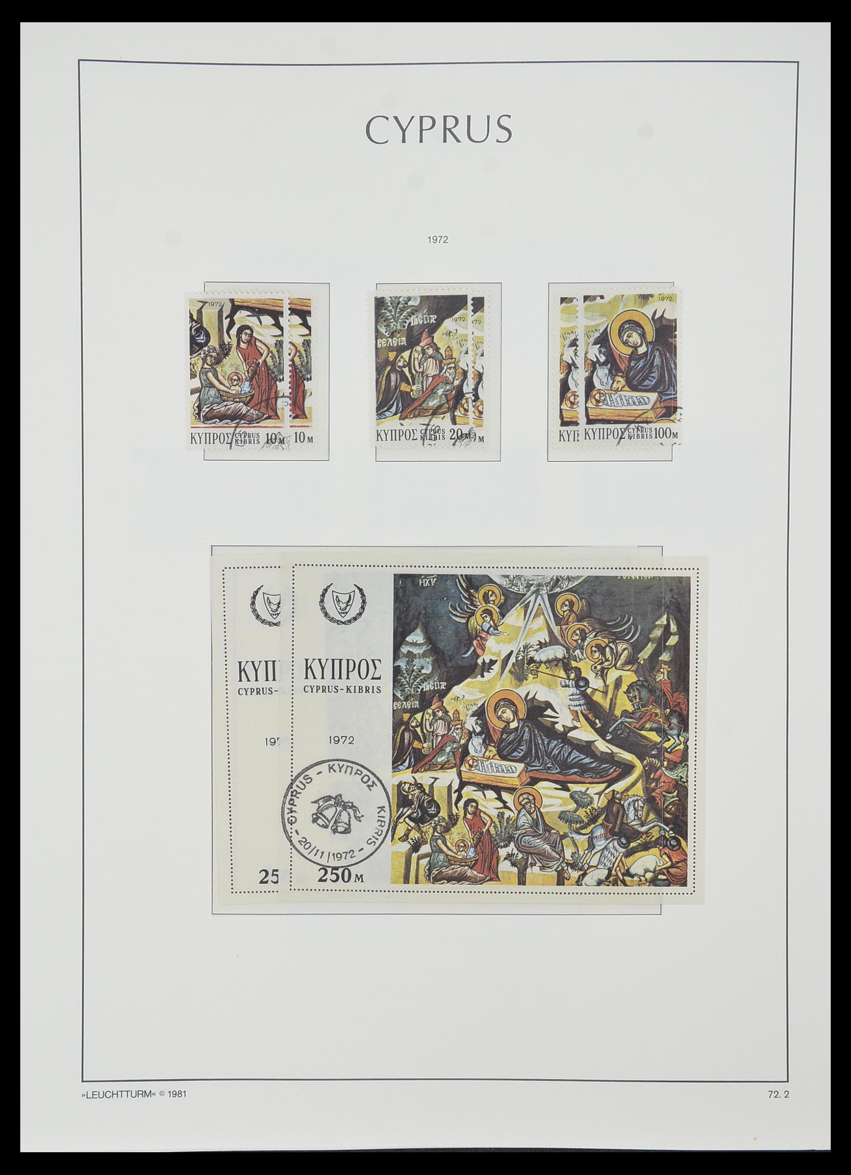 33967 042 - Postzegelverzameling 33967 Cyprus 1880-2004.