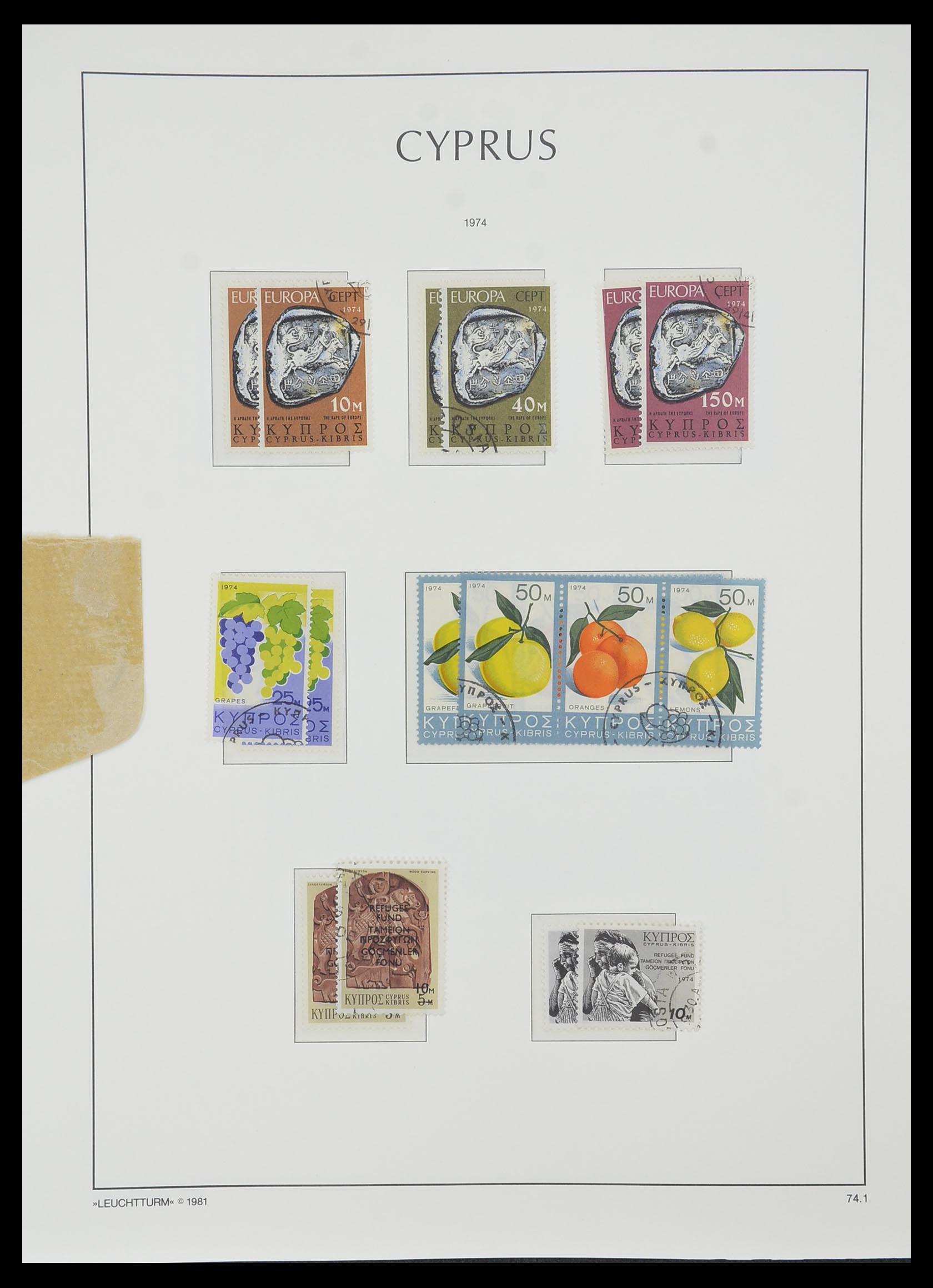 33967 045 - Postzegelverzameling 33967 Cyprus 1880-2004.