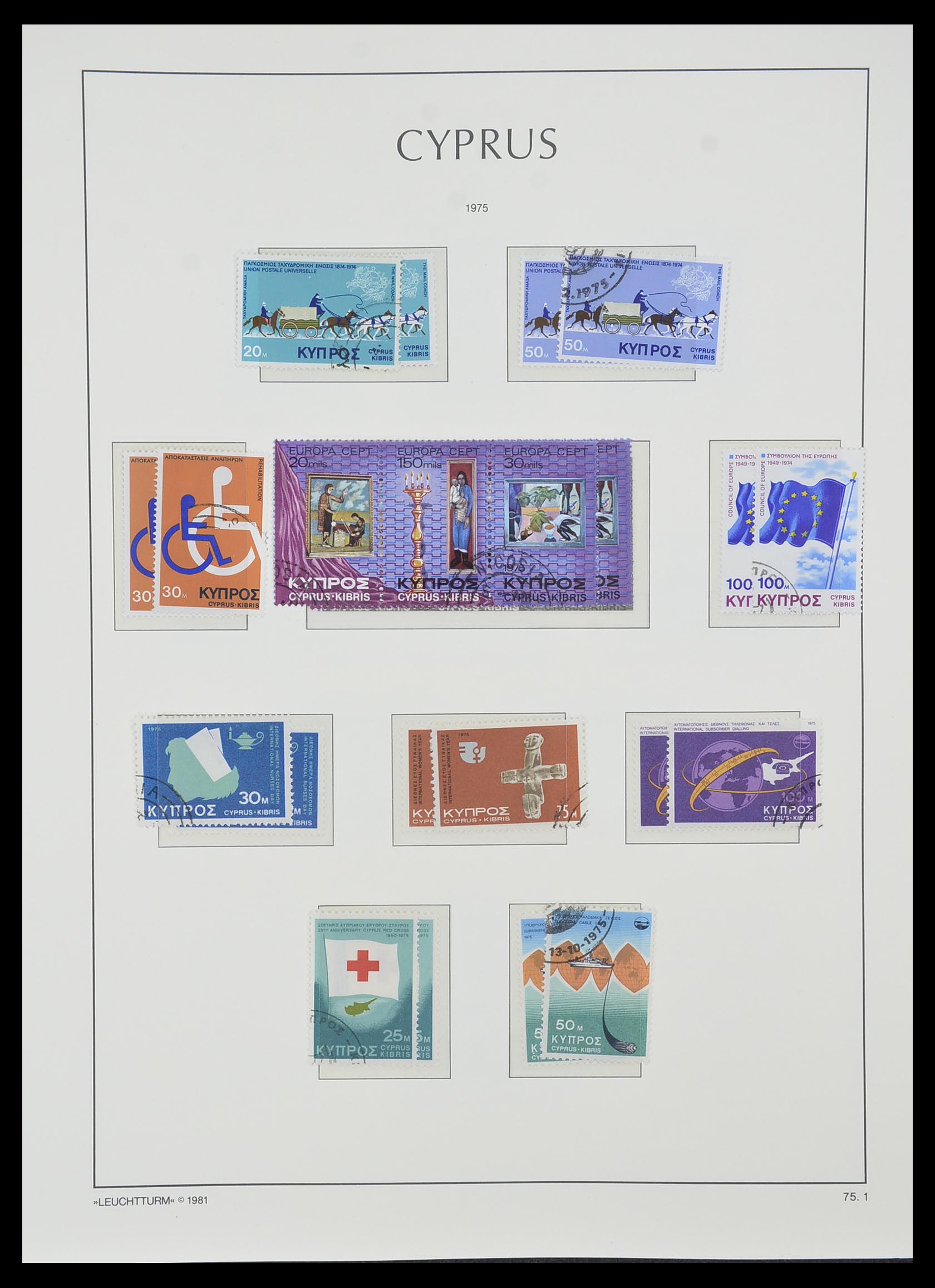 33967 048 - Postzegelverzameling 33967 Cyprus 1880-2004.