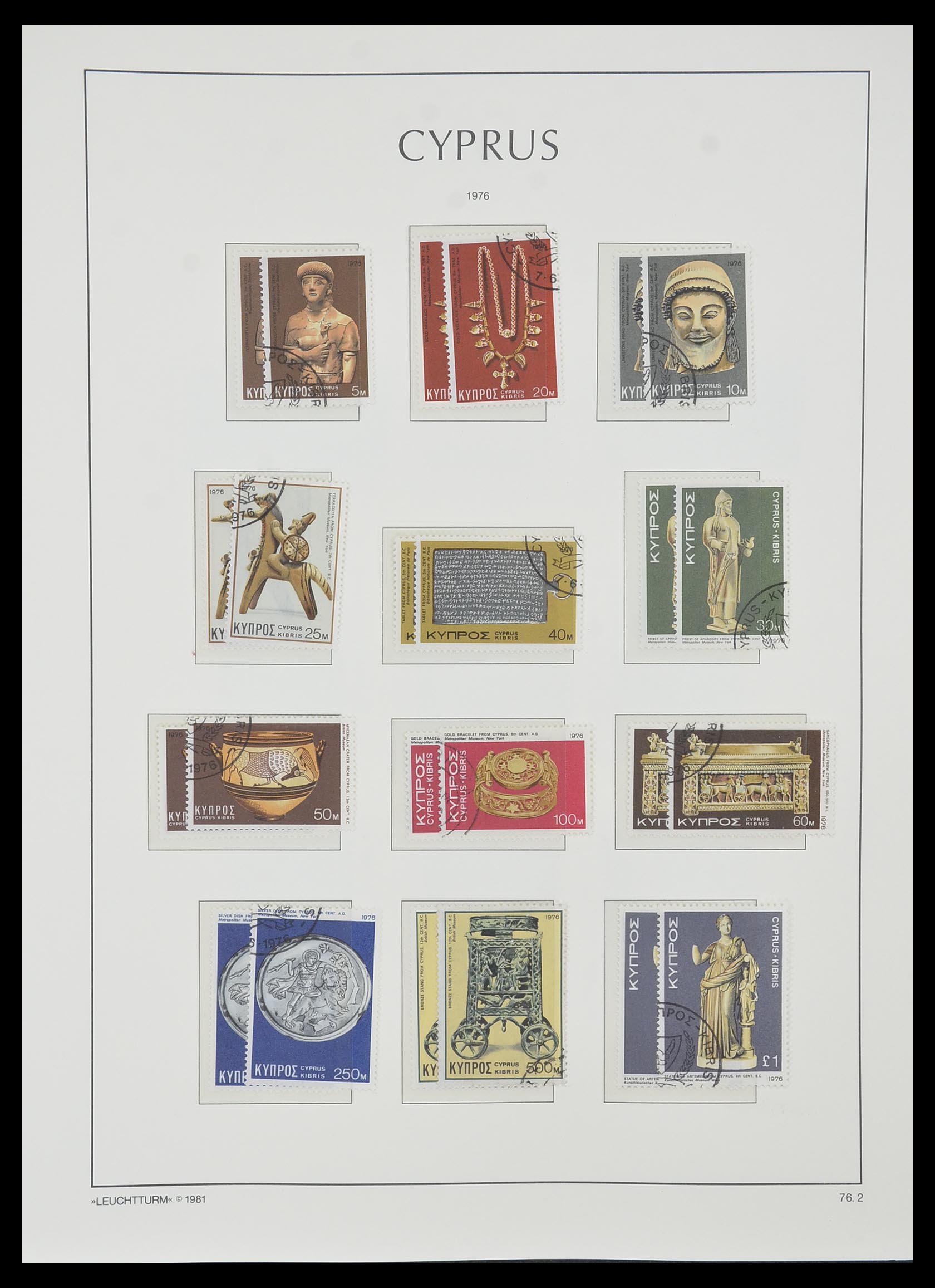 33967 050 - Postzegelverzameling 33967 Cyprus 1880-2004.