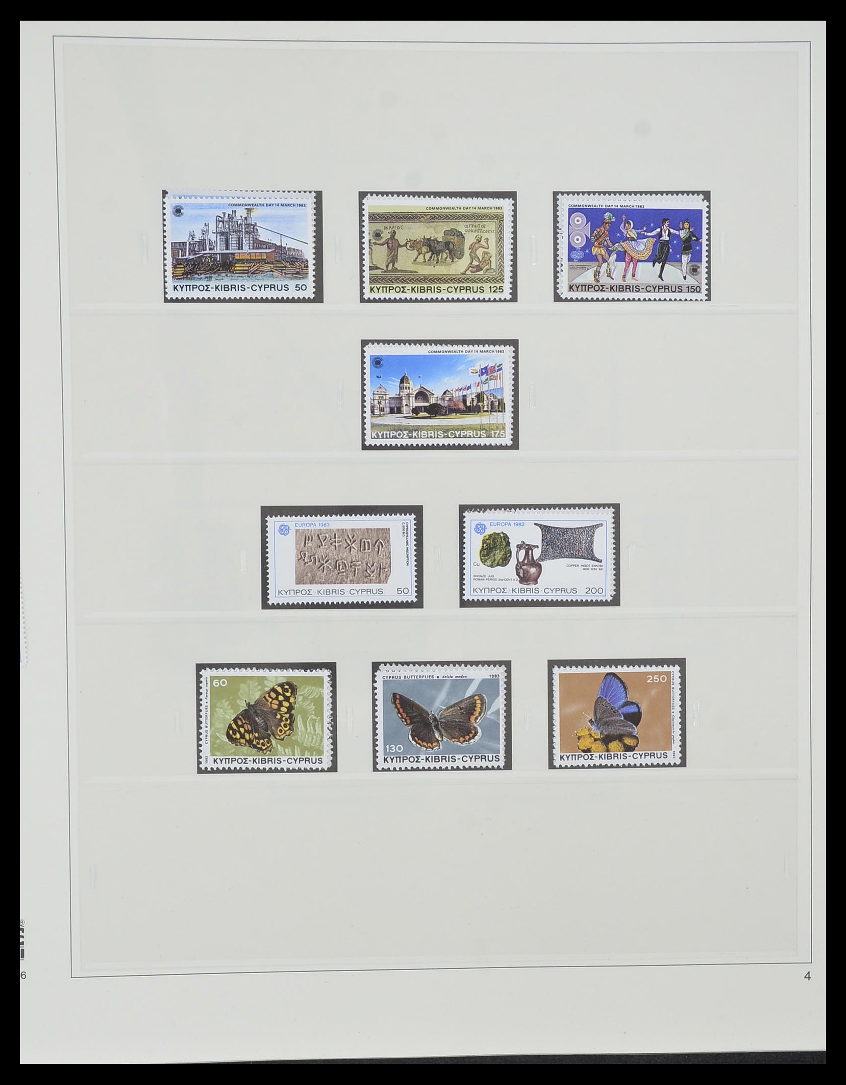 33967 065 - Postzegelverzameling 33967 Cyprus 1880-2004.