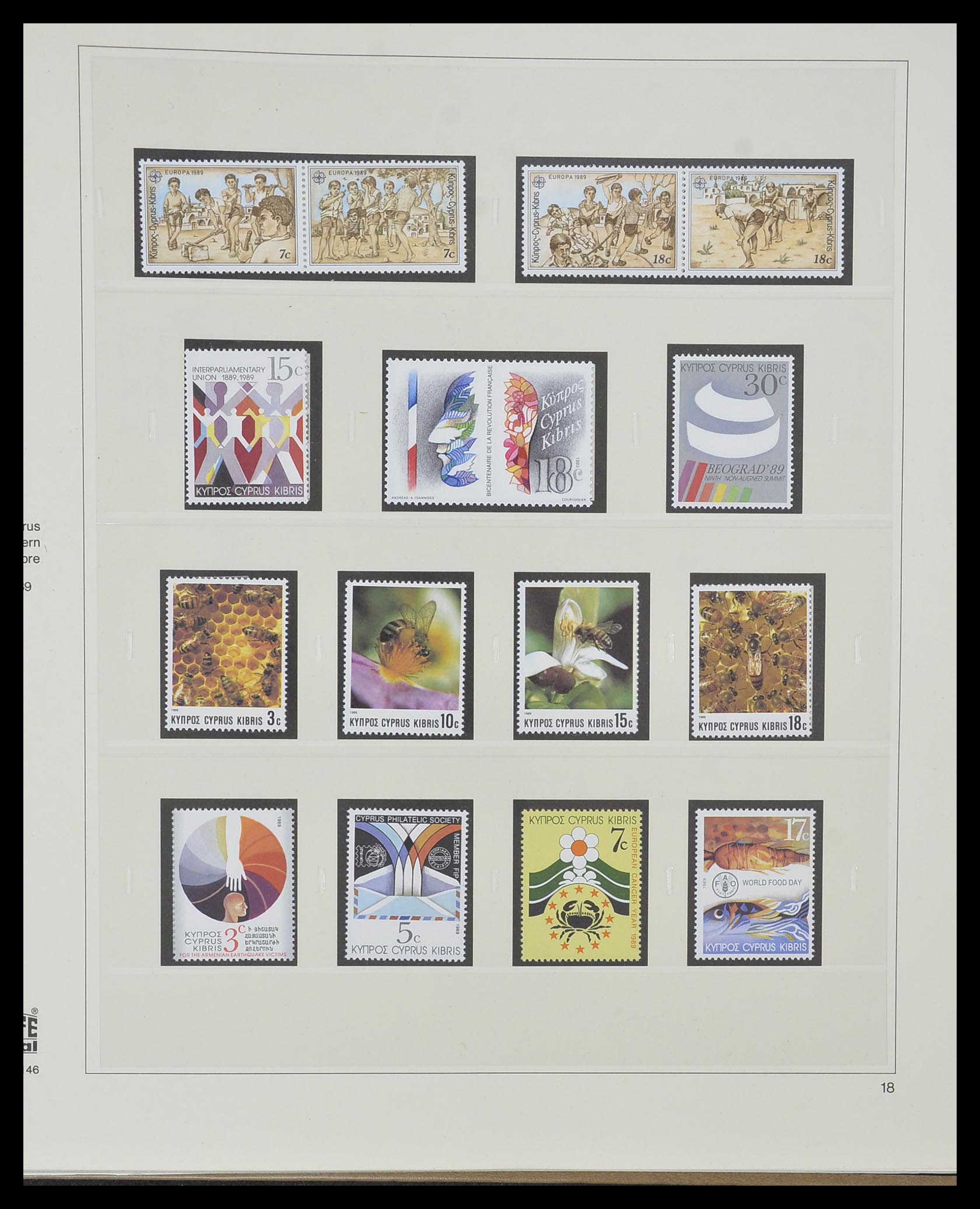 33967 087 - Postzegelverzameling 33967 Cyprus 1880-2004.