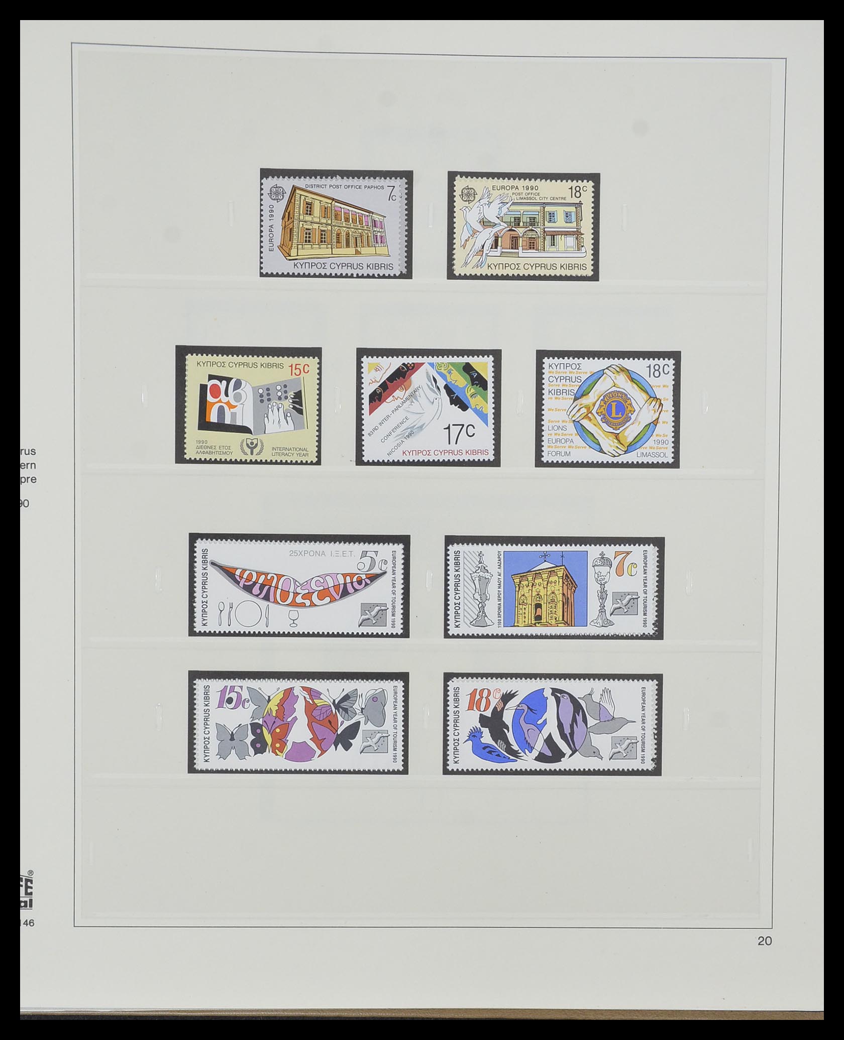 33967 089 - Postzegelverzameling 33967 Cyprus 1880-2004.