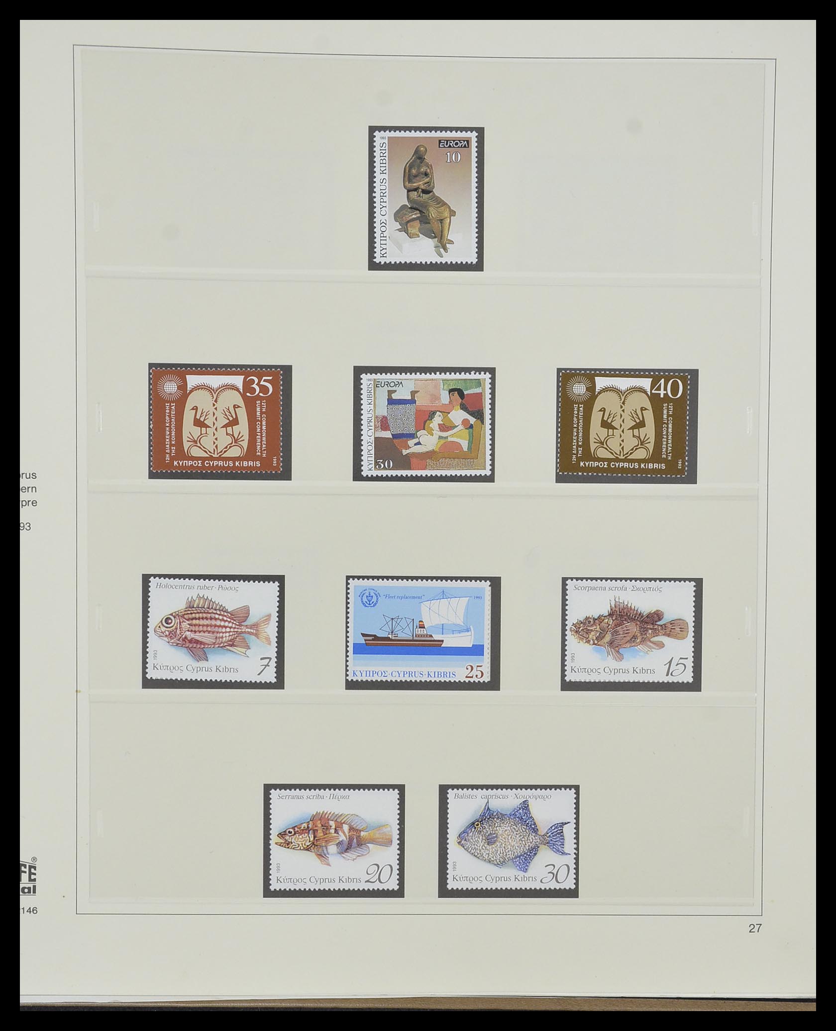 33967 096 - Postzegelverzameling 33967 Cyprus 1880-2004.