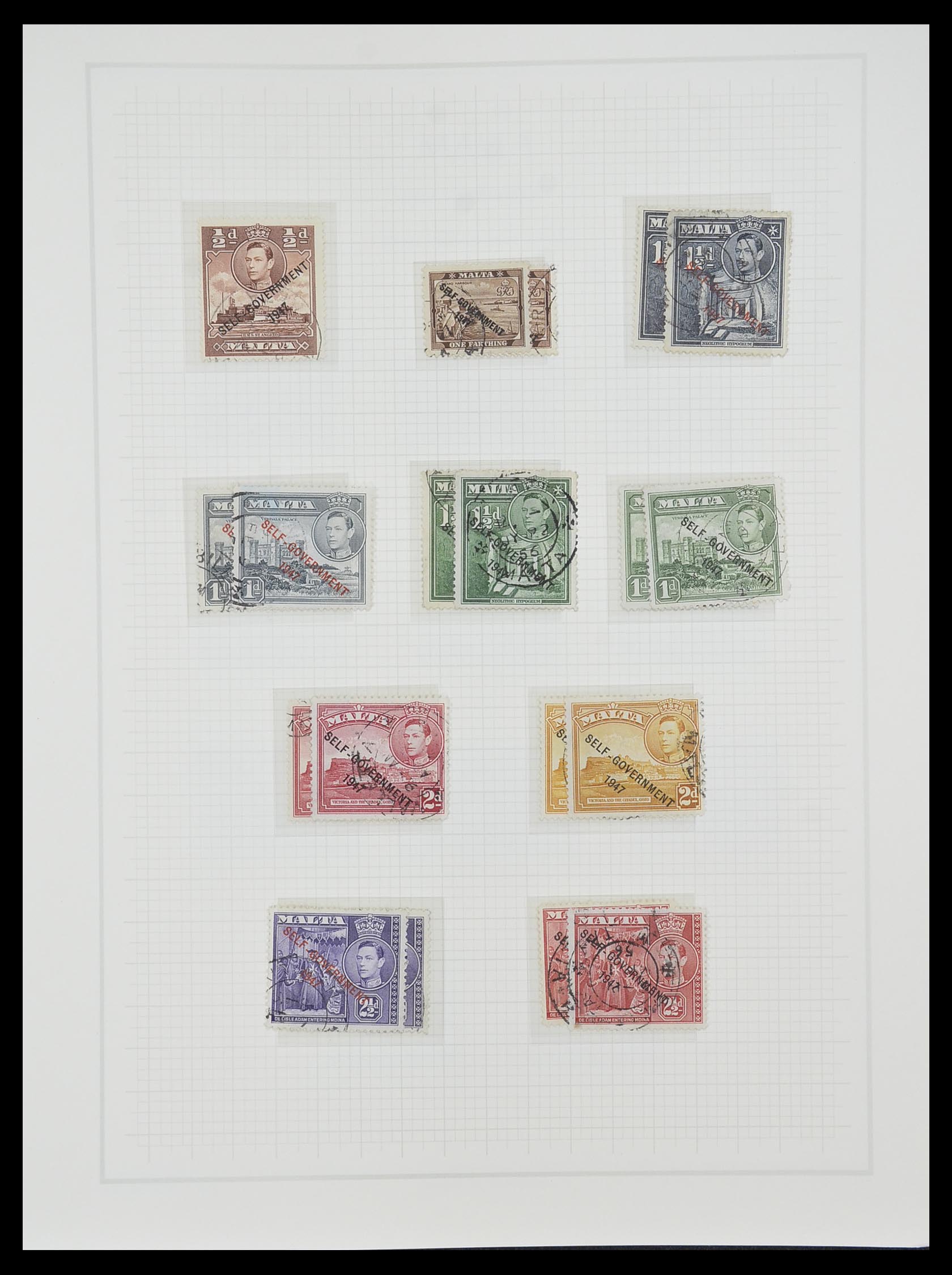 33968 018 - Stamp collection 33968 Malta 1861-2001.