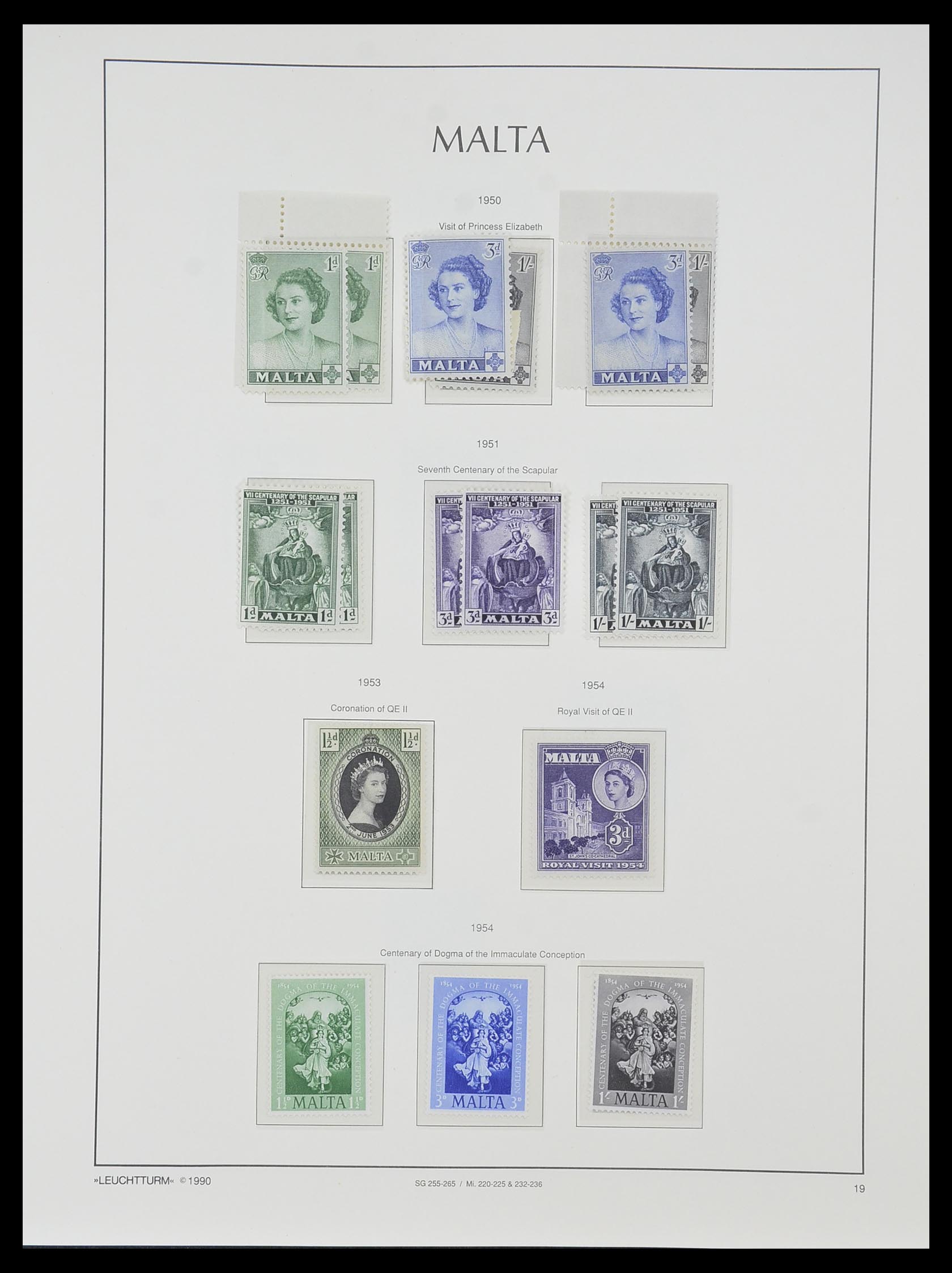 33968 023 - Postzegelverzameling 33968 Malta 1861-2001.
