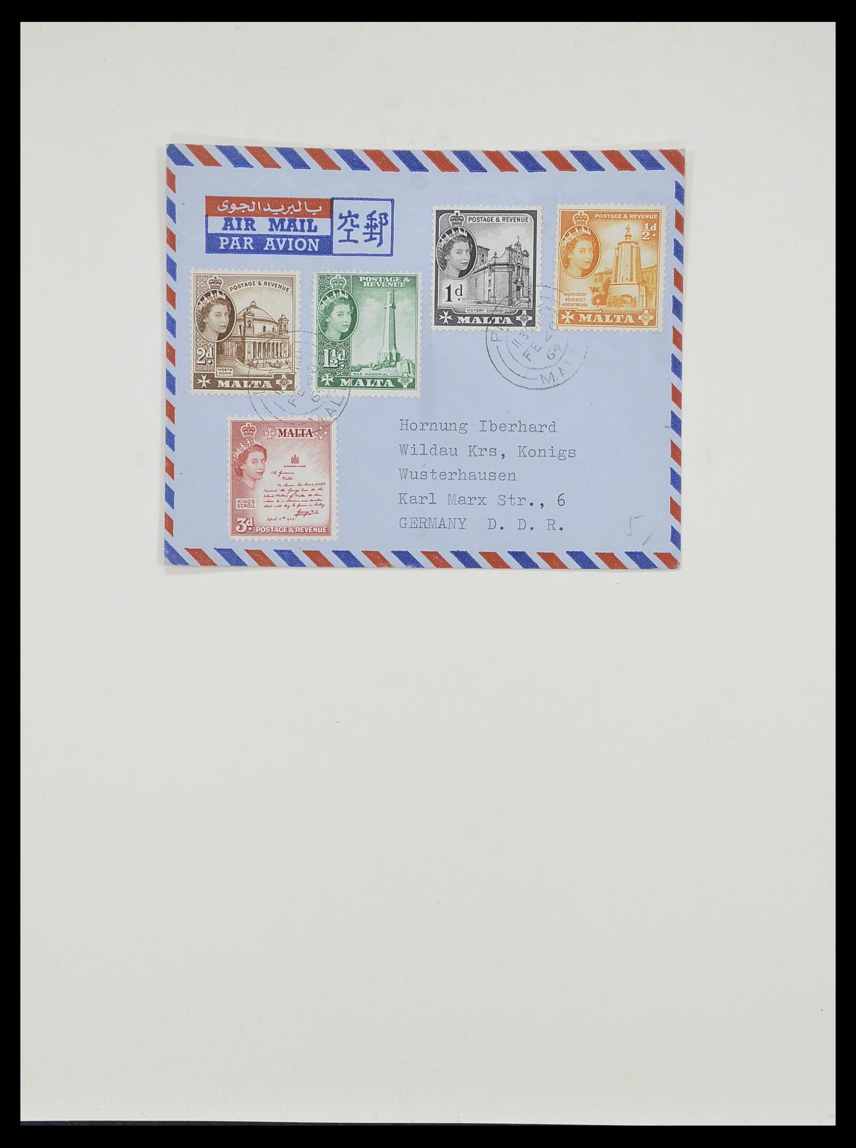33968 033 - Postzegelverzameling 33968 Malta 1861-2001.