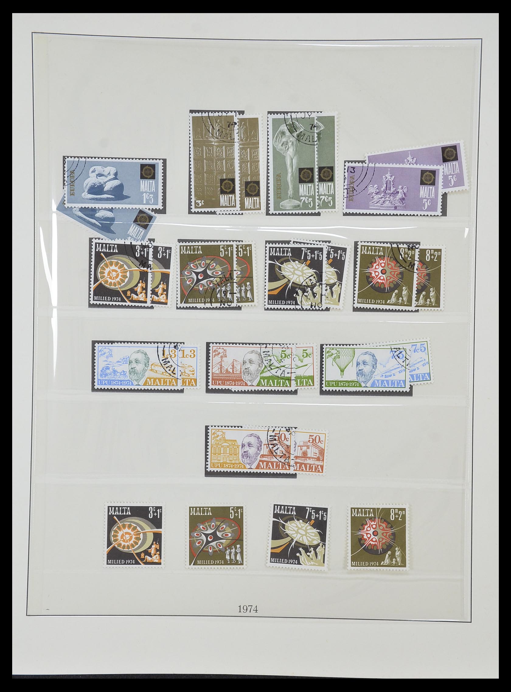 33968 064 - Postzegelverzameling 33968 Malta 1861-2001.