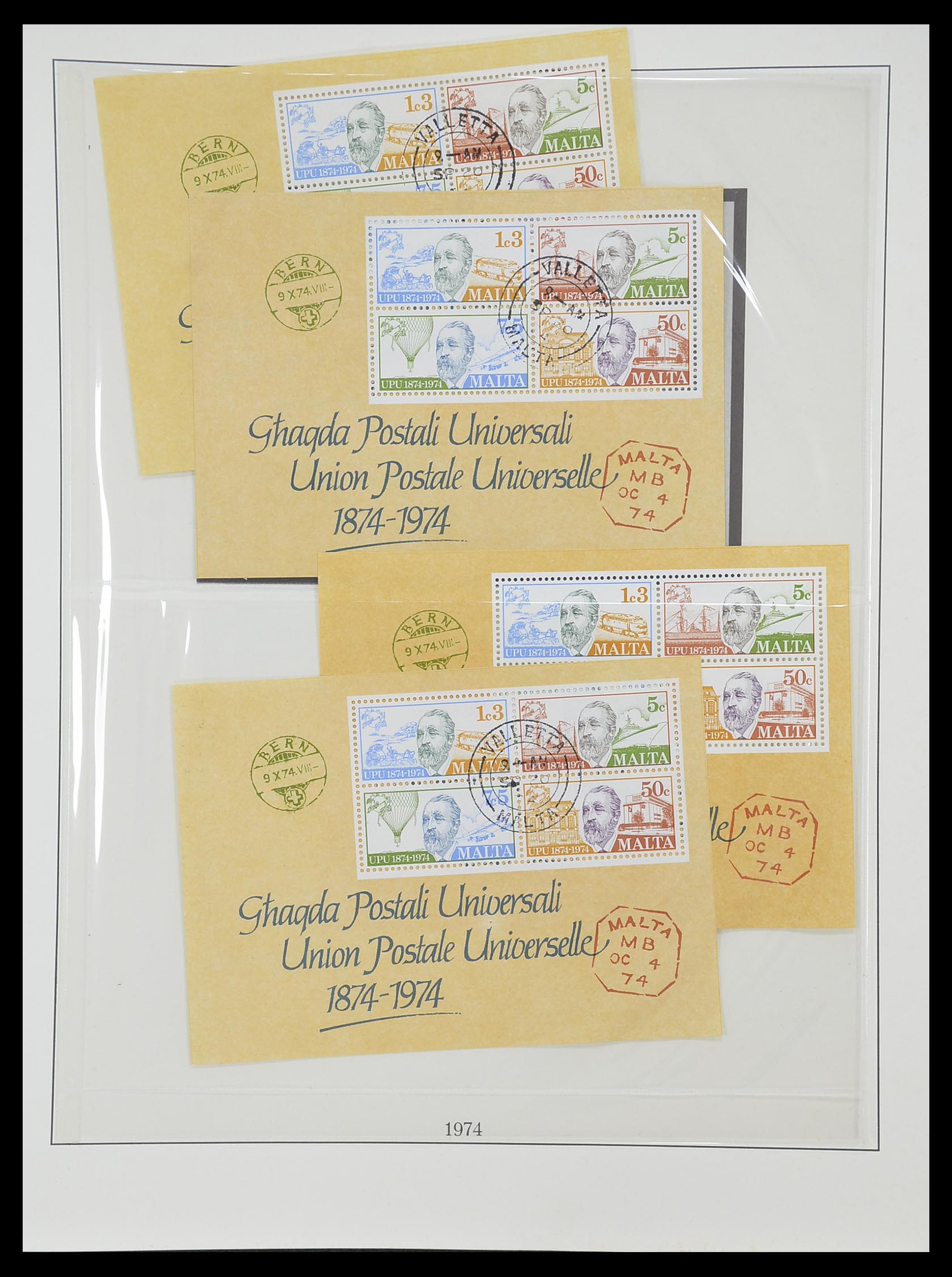 33968 065 - Stamp collection 33968 Malta 1861-2001.