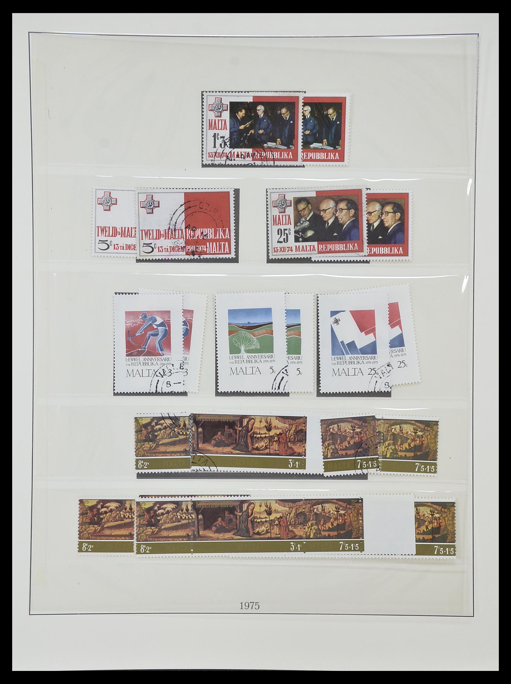 33968 066 - Stamp collection 33968 Malta 1861-2001.