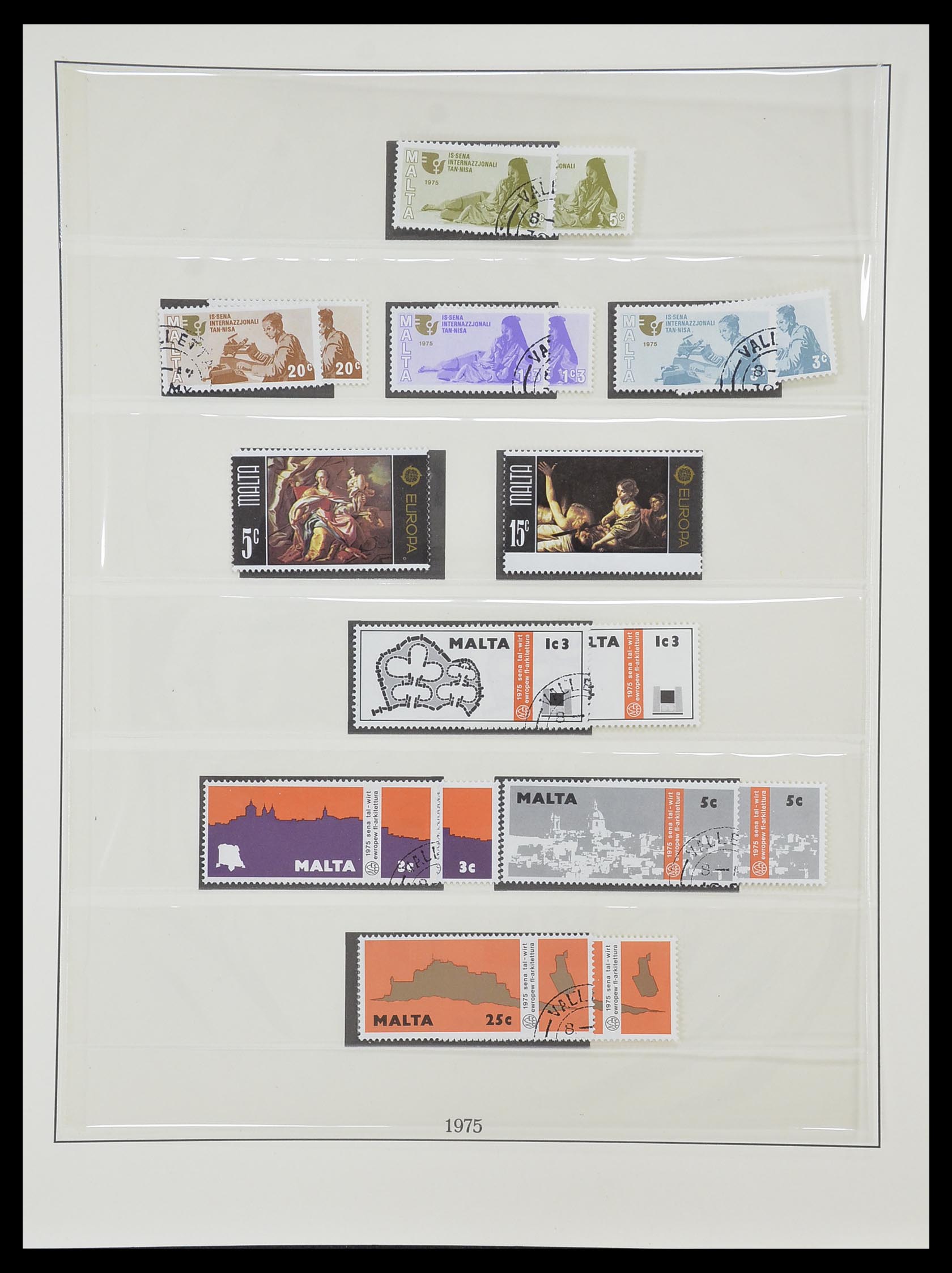 33968 067 - Postzegelverzameling 33968 Malta 1861-2001.