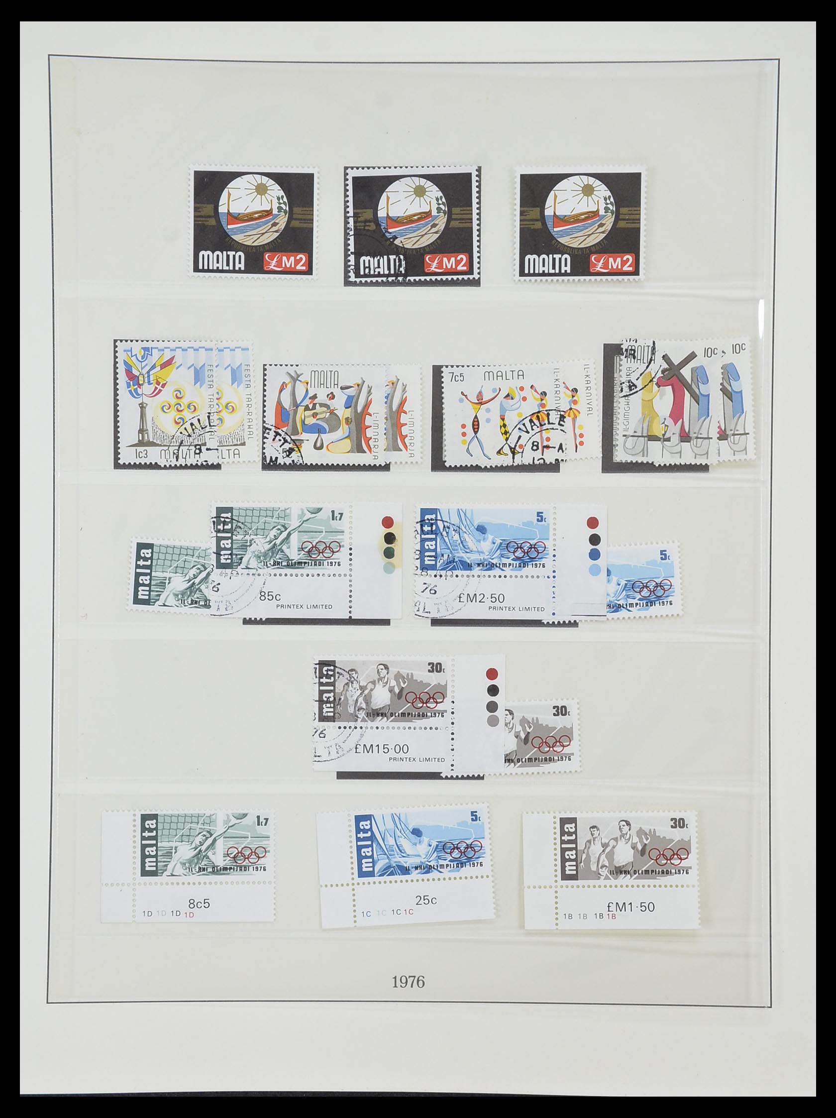 33968 068 - Stamp collection 33968 Malta 1861-2001.