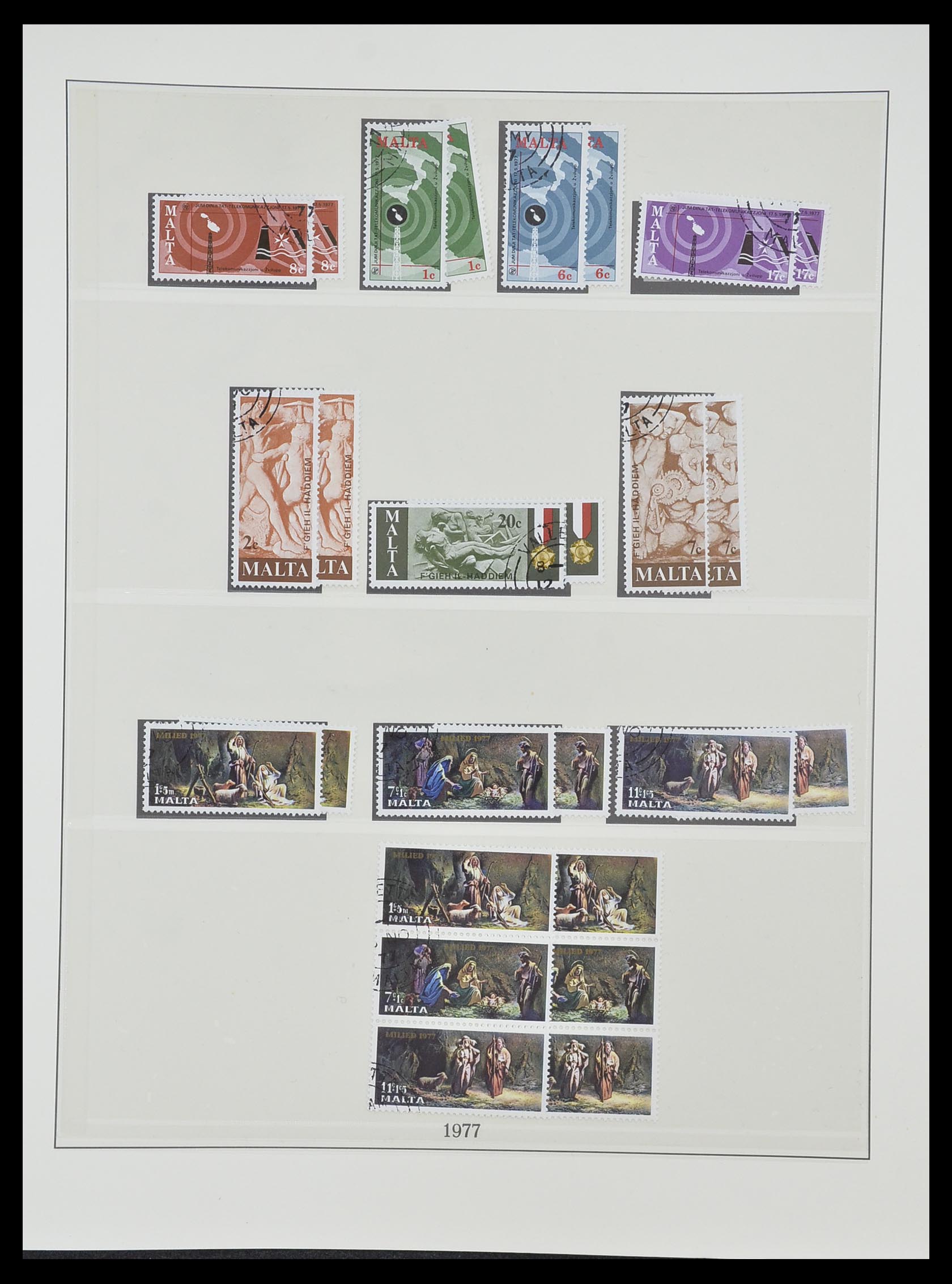 33968 071 - Postzegelverzameling 33968 Malta 1861-2001.