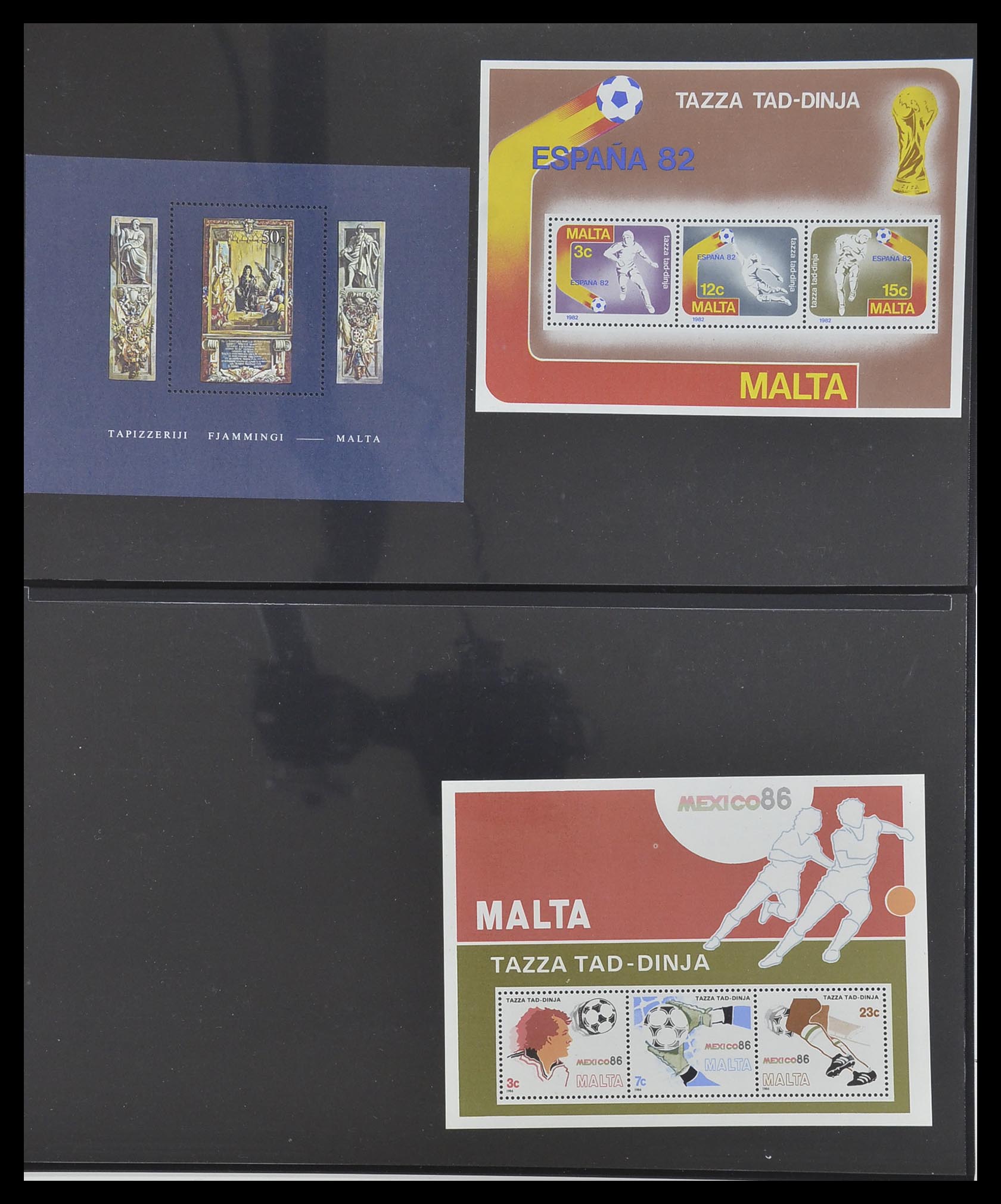 33968 084 - Postzegelverzameling 33968 Malta 1861-2001.