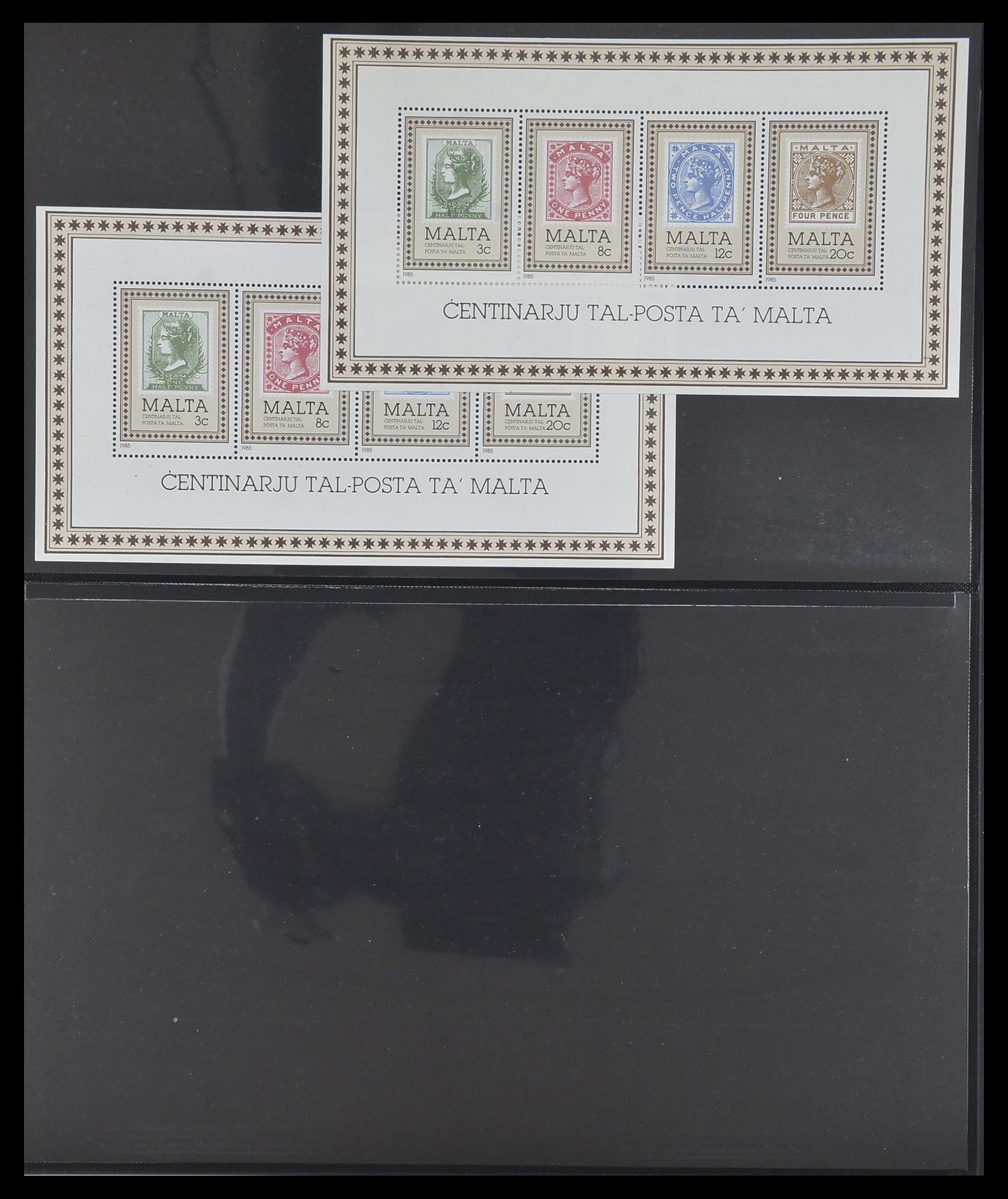 33968 085 - Postzegelverzameling 33968 Malta 1861-2001.